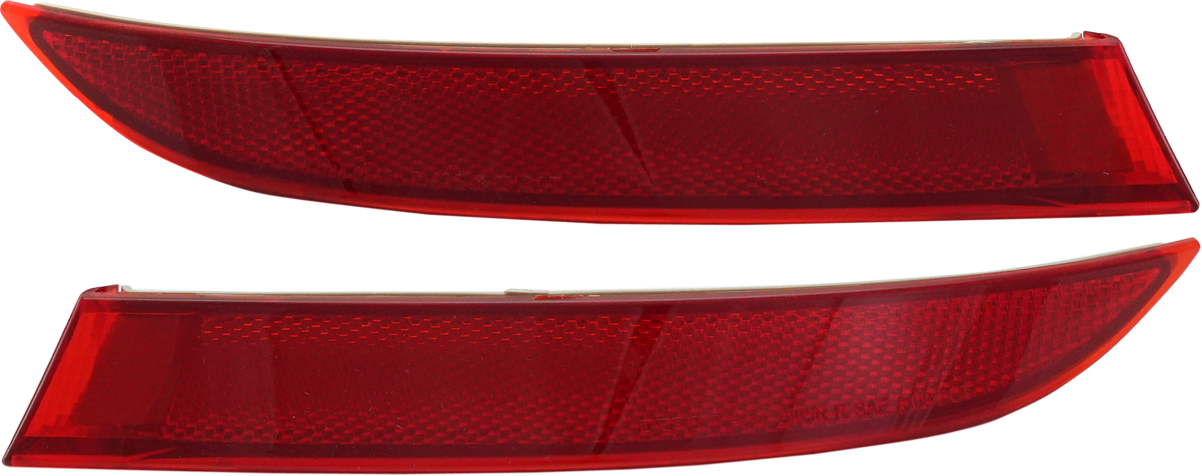 AM X5-11-13 REAR BUMPER REFLECTOR RH AND LH w o M Pkg CAPA SKU SET RB73490023Q Partslink BM1184105C BM1185105C OEM 63147240997-63147240998