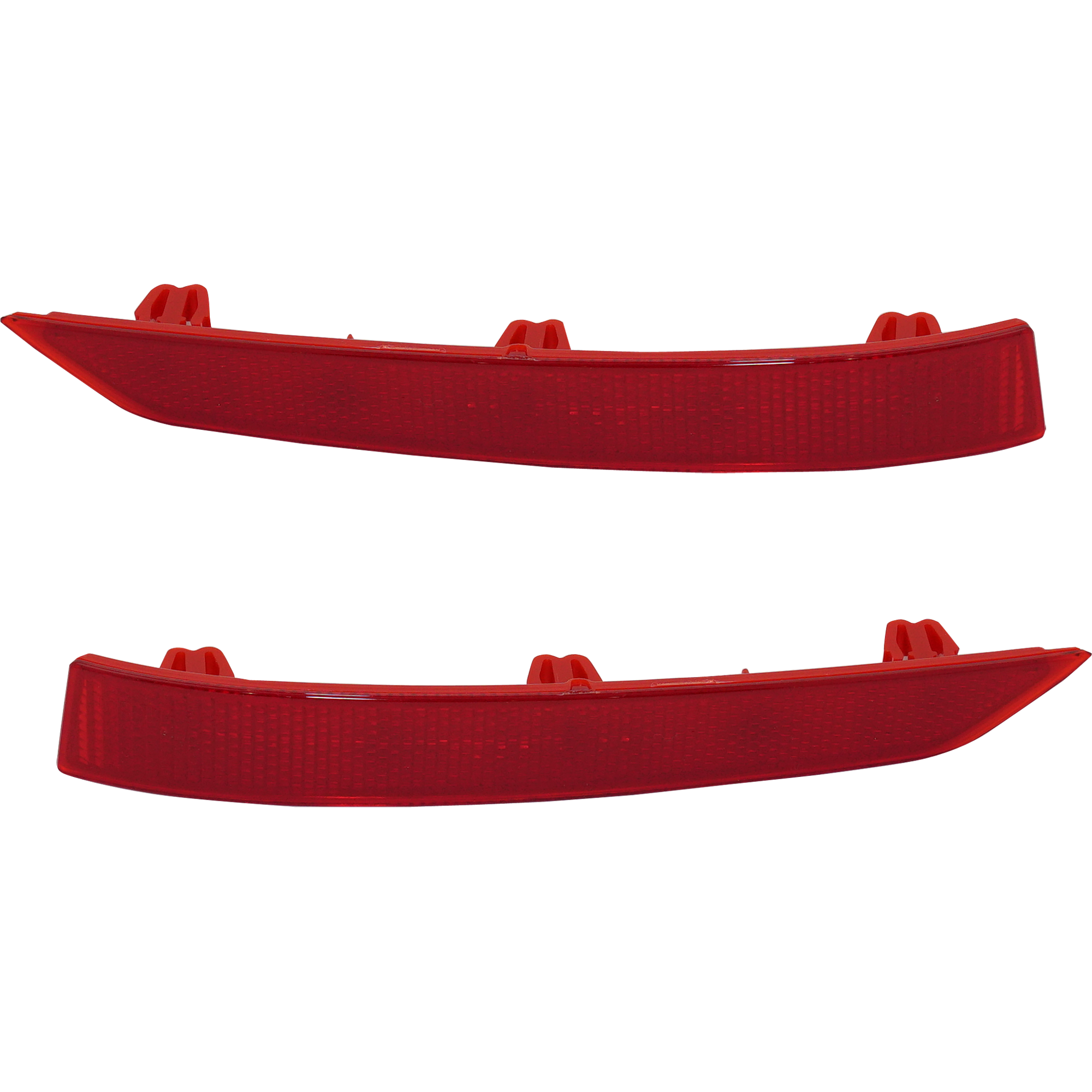 AM 330I 19-22 REAR BUMPER REFLECTOR RH AND LH w o M Sport Package Sedan SKU SET RB73490027 Partslink BM1185121 BM1184121 OEM 63147420448-63147420447