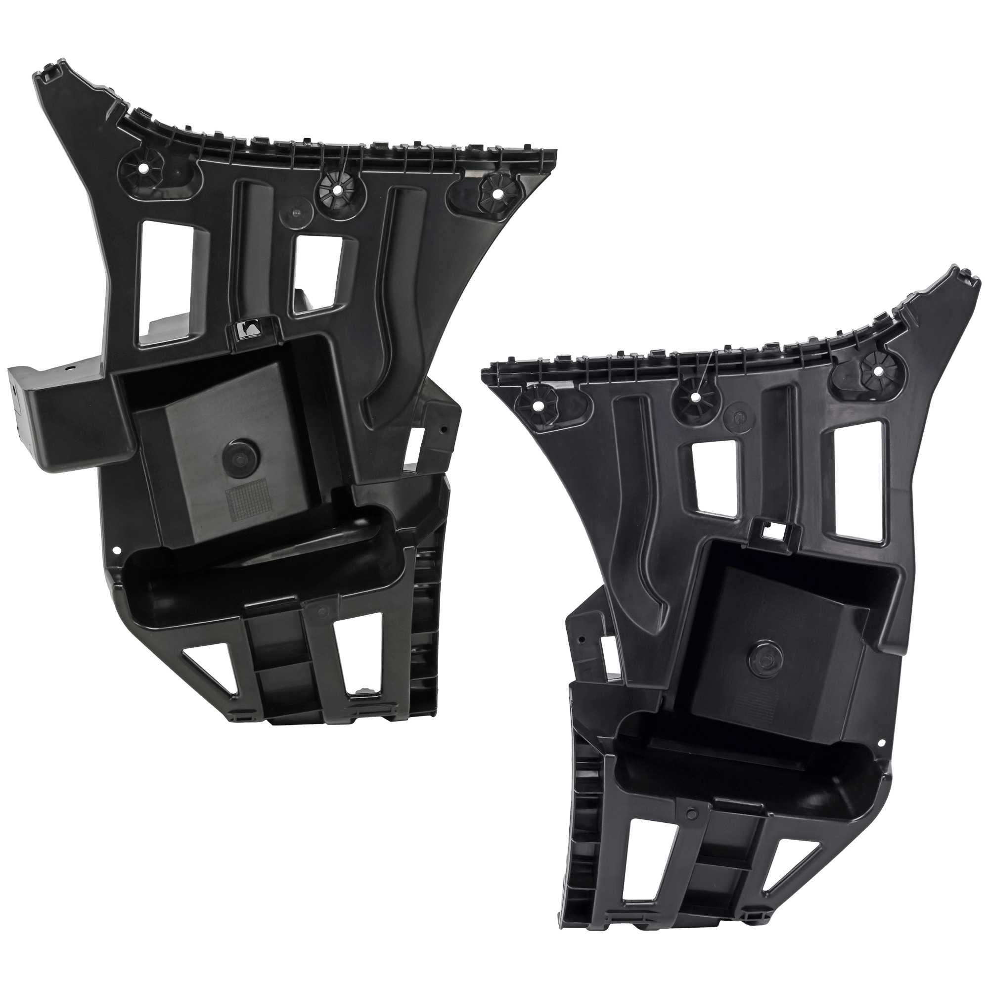 AM X1-16-22 REAR BUMPER BRACKET RH AND LH Guide w o M Package SKU SET RB76260027 Partslink BM1142121 BM1143121 OEM 51127332317-51127332318