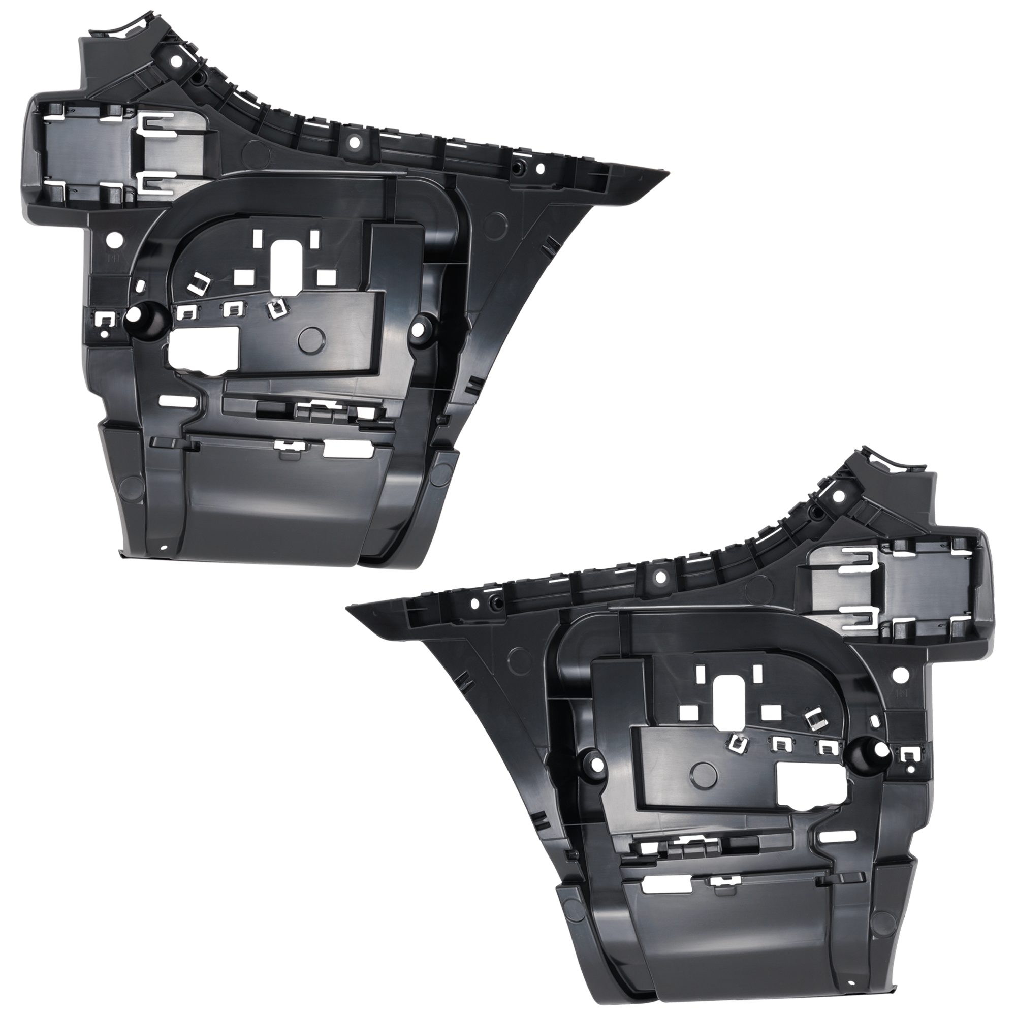 AM 7 SERIES 20-22 REAR BUMPER BRACKET RH AND LH Side Textured Black without M Package SKU SET RB76270009 Partslink BM1143114 BM1142114 OEM 51127478350-51127478349