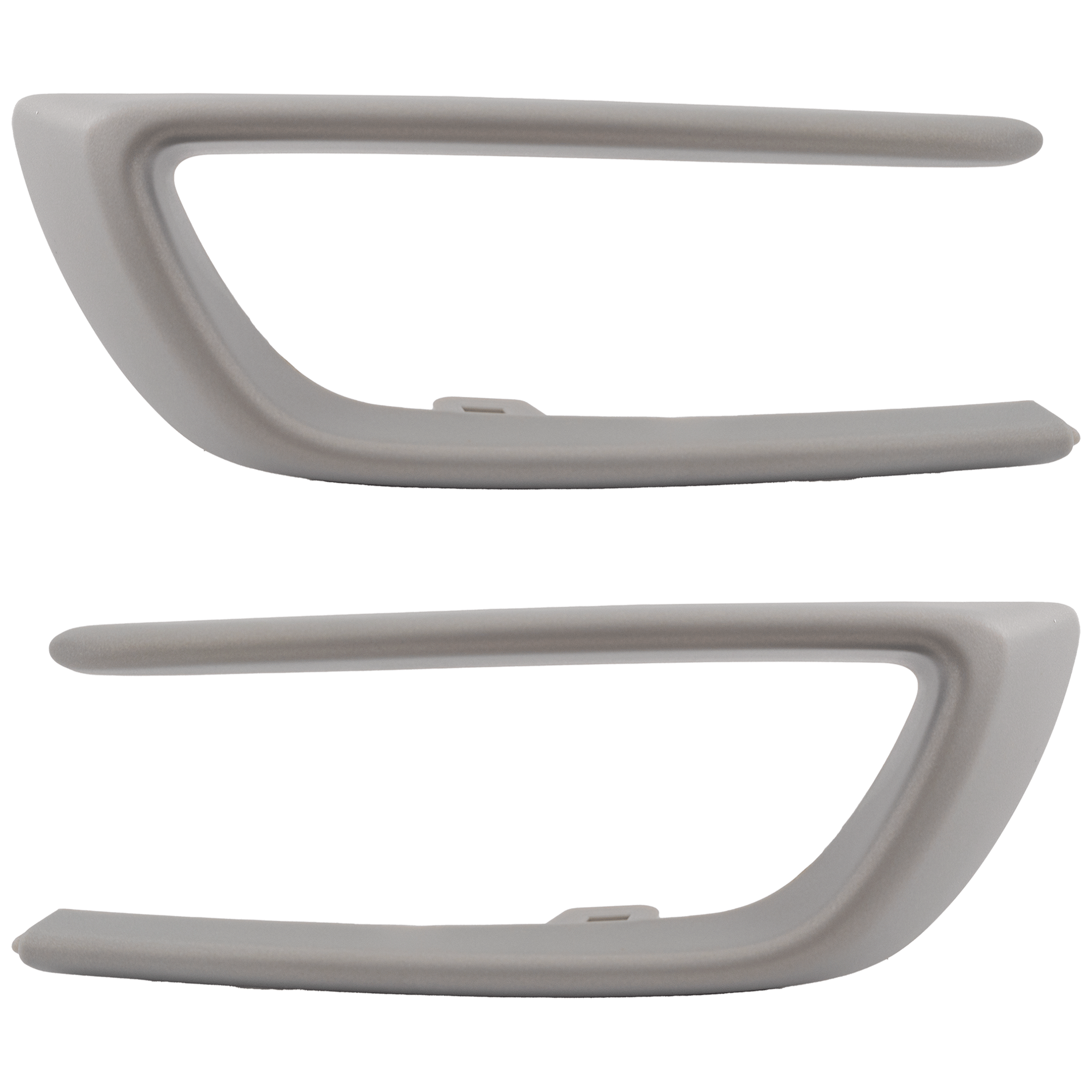 AM ENCORE GX 20-23 REAR BUMPER MOLDING RH AND LH Silver w o Sport Touring Package SKU SET RB76350037 Partslink GM1147117 GM1146117 OEM 42598772-42598771
