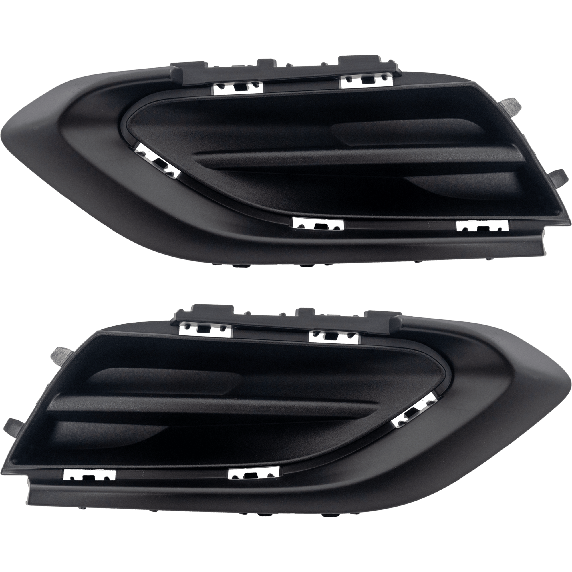 AM ENCORE GX 20-24 REAR BUMPER MOLDING RH AND LH Inner Textured w Sport Touring Package SKU SET RB76350051 Partslink GM1138108 GM1139108 OEM 42664202-42664203