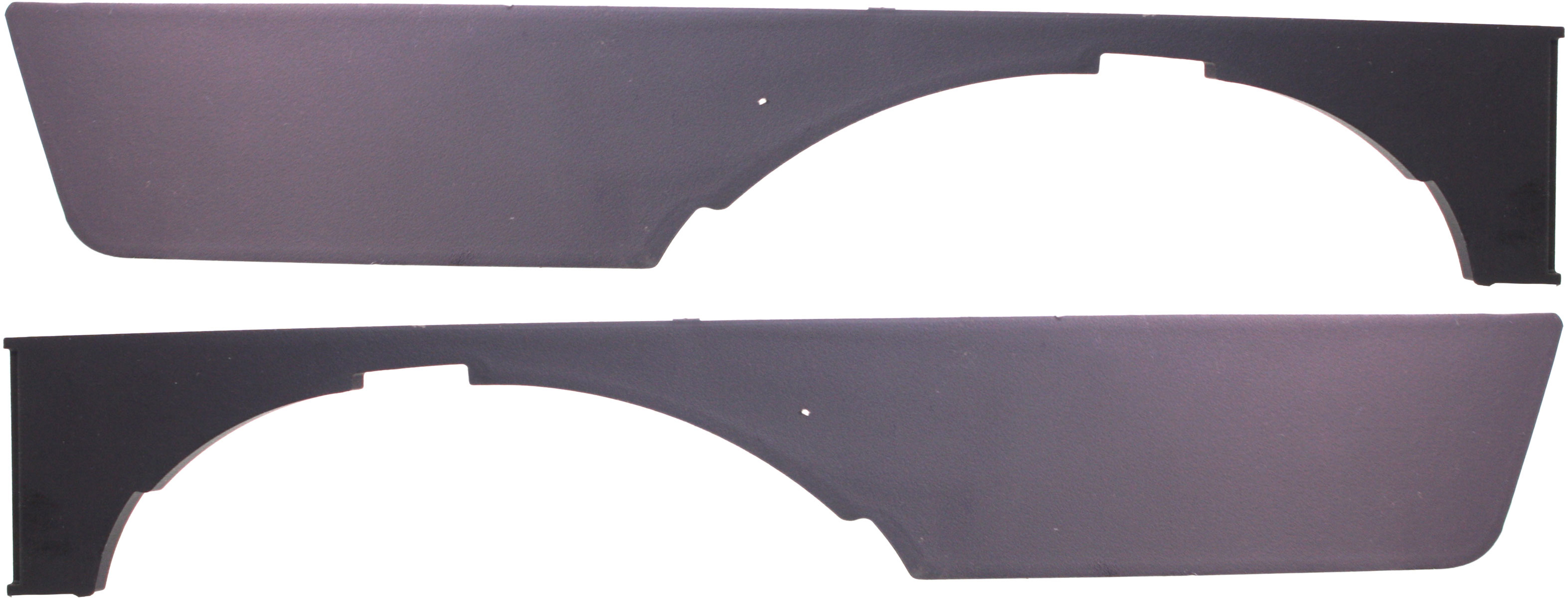 AM A4 S4-05-09 FRONT FOG LAMP MOLDING RH AND LH Upper Black SKU SET RBA107505 Partslink AU2601101 AU2600101 OEM 8E080717401C 8E080717301C