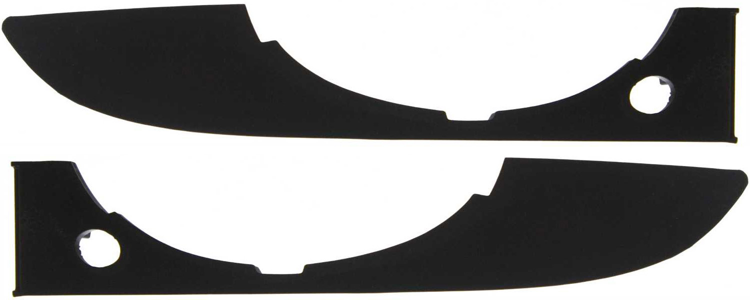 AM A4 S4-05-09 FRONT FOG LAMP MOLDING RH AND LH Lower Primed SKU SET RBA107507 Partslink AU2601102 AU2600102 OEM 8E080749001C 8E080748901C