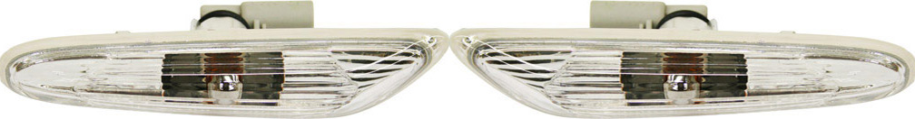 AM 3 SERIES 06-13-1 SERIES 08-13 FRONT SIDE MARKER LAMP RH AND LH Assembly Halogen SKU SET RBB104501 Partslink BM2571117 BM2570117 OEM 63137253325-63137253326