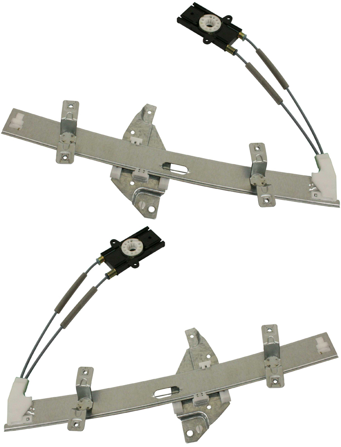 AM CENTURY 97-05 INTRIGUE 98-02 REGAL 97-04 FRONT WINDOW REGULATOR RH AND LH Power w o Motor SKU SET RBB462901 Partslink GM1351129 GM1350129 OEM 10334396 PFM 10334397 PFM