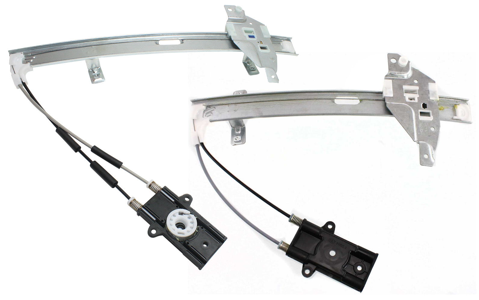 AM CENTURY 97-05 REGAL 97-04 FRONT AND REAR WINDOW REGULATOR LH Power w o Motor SKU SET RBB462902-2L Partslink GM1350129 GM1550103 OEM 10334397 PFM 10334399 PFM