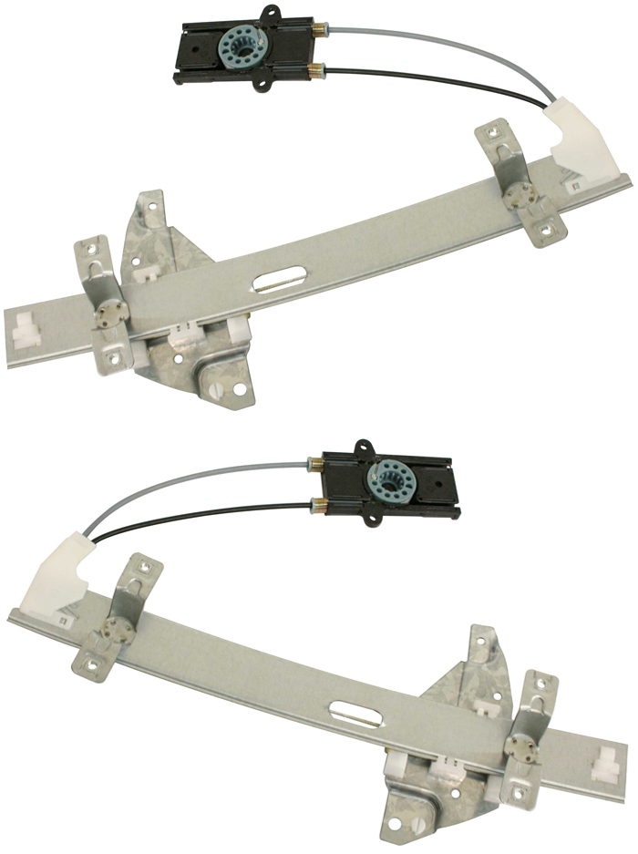 AM CENTURY 97-05 INTRIGUE 98-02 REGAL 97-04 REAR WINDOW REGULATOR RH AND LH Power w o Motor SKU SET RBB491701 Partslink GM1551103 GM1550103 OEM 10334398 PFM 10334399 PFM