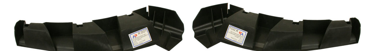 AM SILVERADO 07-10 FRONT BUMPER BRACKET RH AND LH Filler Support Plastic Fits 2007 Non Classic SKU SET RBC013101 Partslink GM1043109 GM1042109 OEM 25824821-25824820