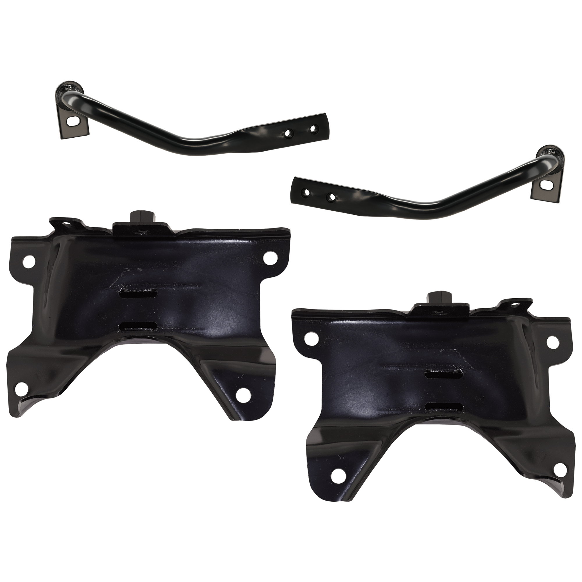 AM Bumper Bracket SKU SET RBC013103 B Partslink GM1042107 GM1043107 GM1066179 GM1067179 OEM 15902624-15902625-22861858-228