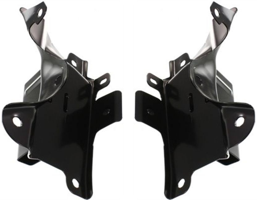 AM SILVERADO 1500-07-13 FRONT BUMPER BRACKET RH AND LH Brace Outer Support Excludes 2007 Classic SKU SET RBC013103 Partslink GM1067179 GM1066179 OEM 15902625-15902624