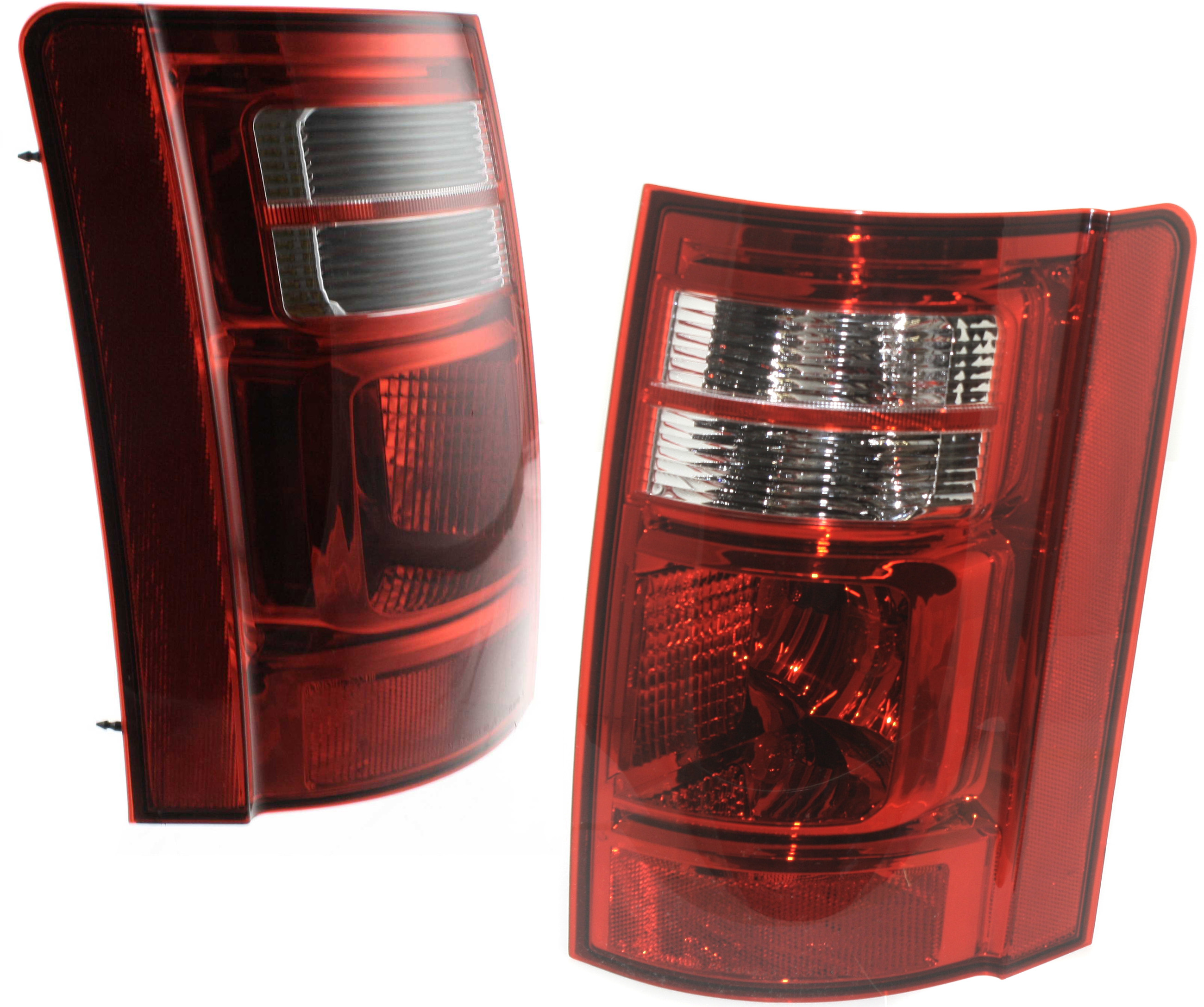 AM GRAND CARAVAN 08-10 TAIL LAMP RH AND LH Assembly CAPA SKU SET RBD730105Q Partslink CH2801178C CH2800178C OEM 5113204AB 5113205AB
