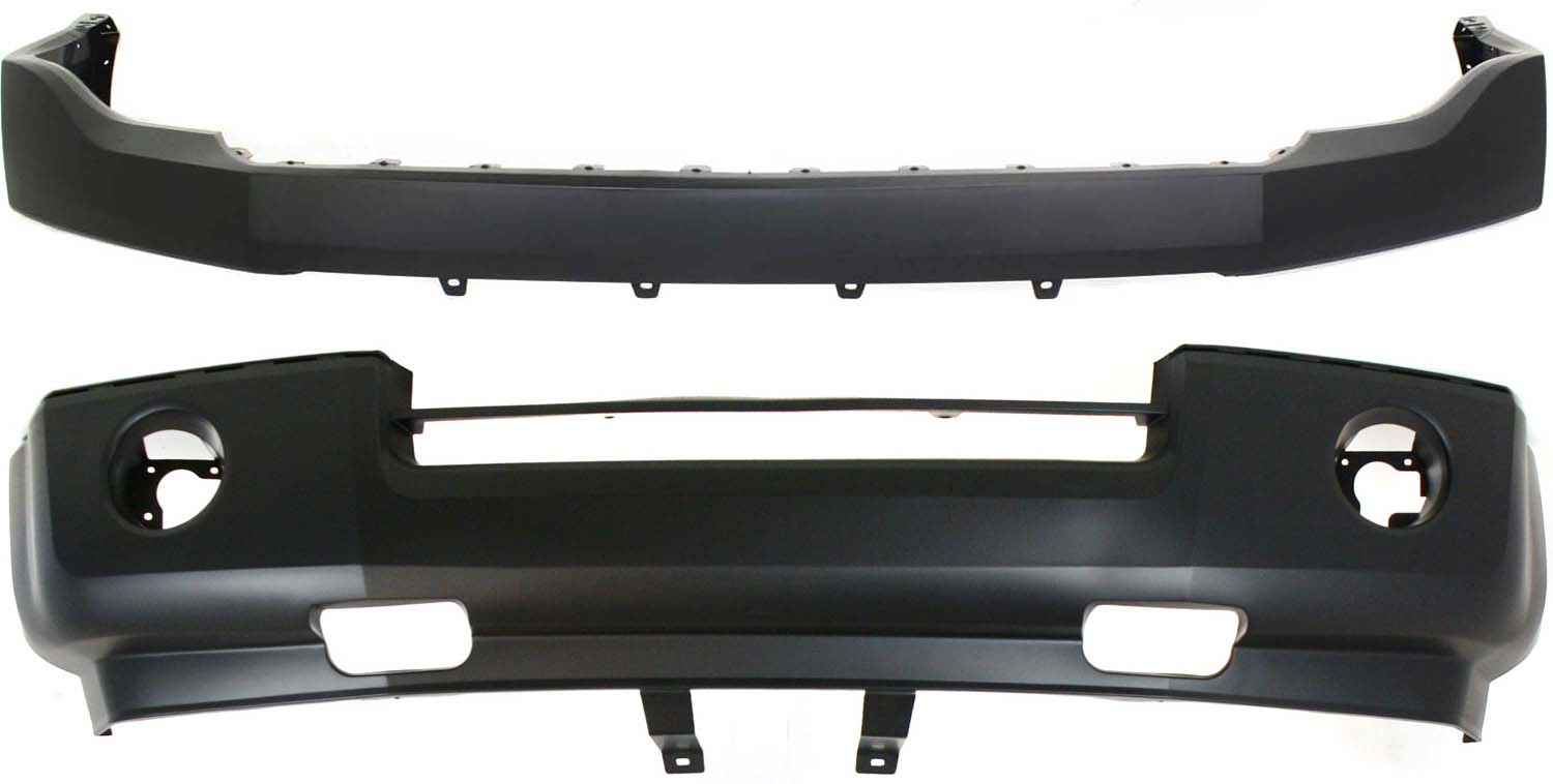 AM EXPEDITION 07-14 FRONT BUMPER COVER Upper and Lower SKU SET RBF010308P 2 Partslink FO1000630 FO1014104 OEM CL1Z17D957BPTM 7L1Z17D957BPTM
