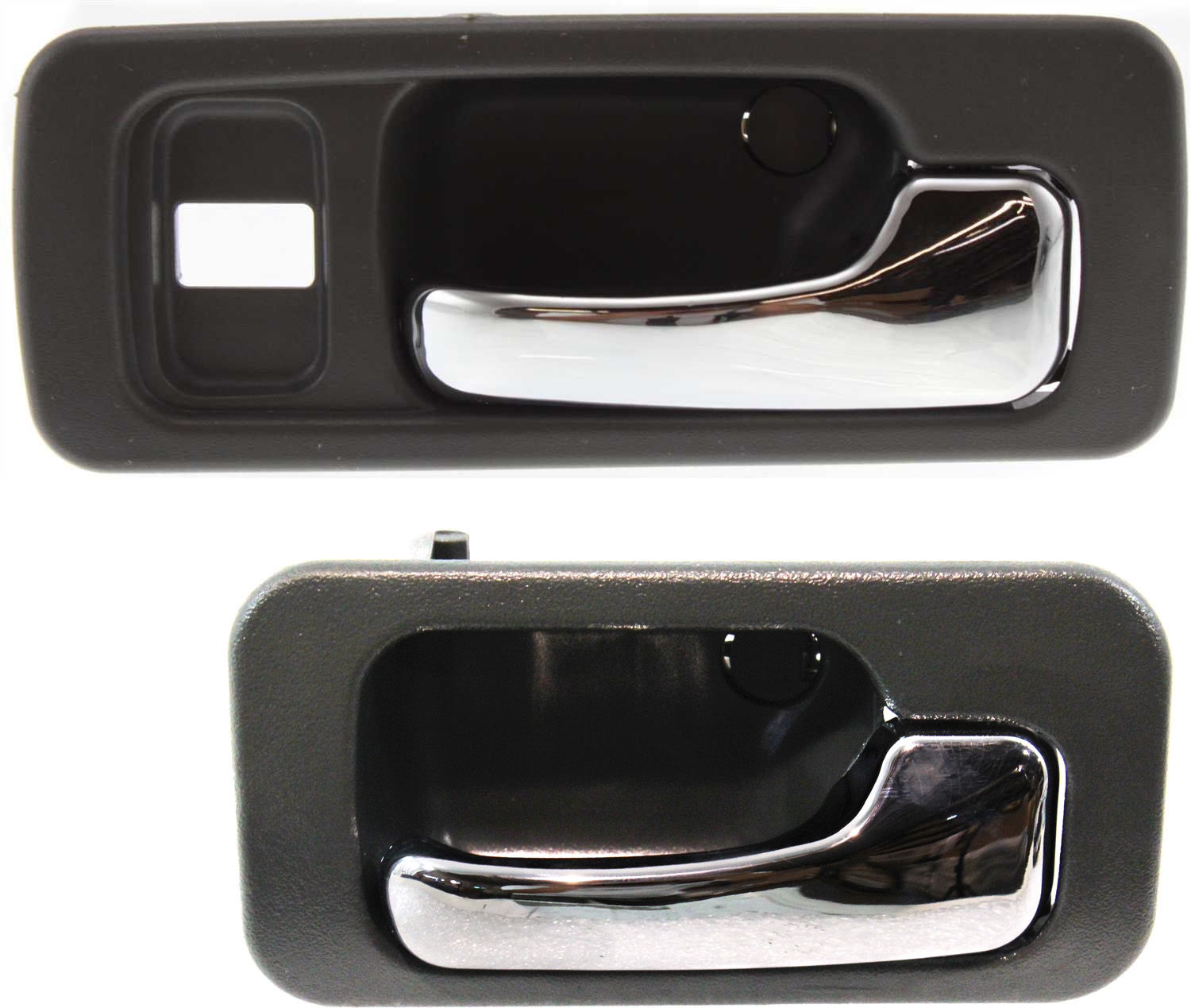 AM ACCORD 90-93 FRONT AND REAR DOOR HANDLE RH Inside Set of 2 Chrome Lever+Gray Housing Sedan SKU SET RBH462101-2 OEM 72125SM4003ZG 72620SM4003ZG