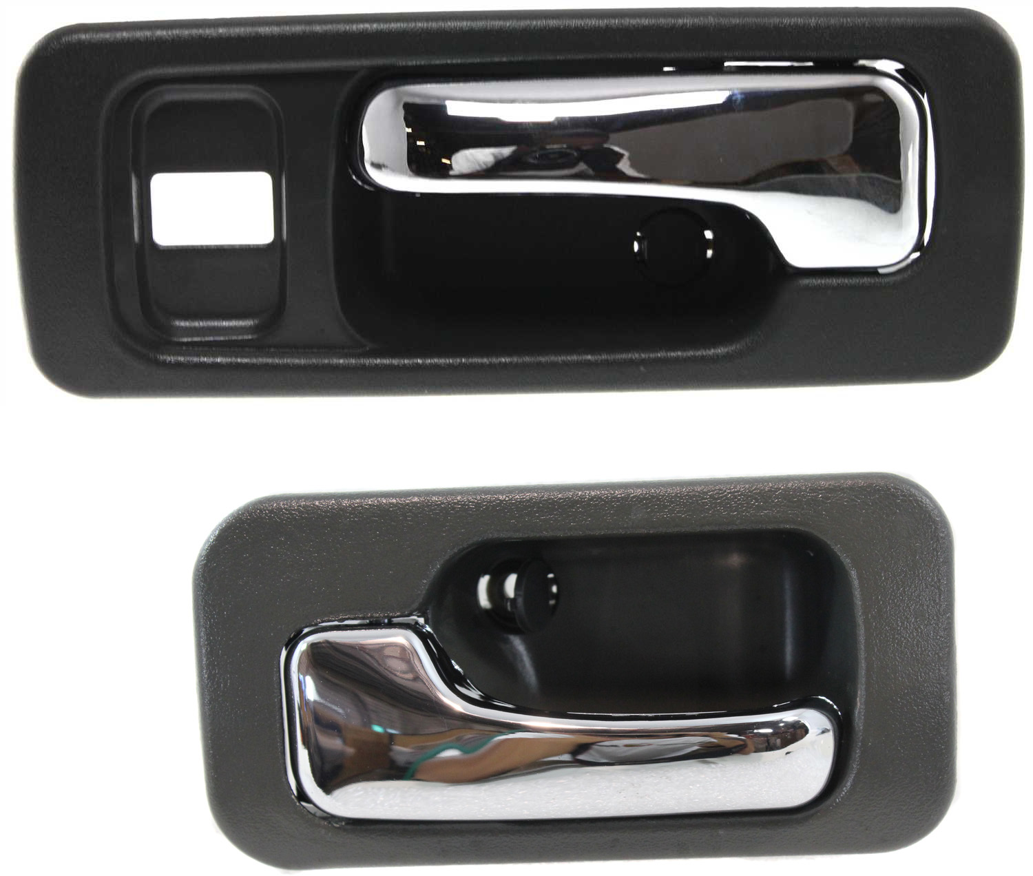 AM ACCORD 90-93 FRONT AND REAR DOOR HANDLE LH Inside Set of 2 Chrome Lever+Gray Housing Sedan SKU SET RBH462102-2 OEM 72165SM4003ZG 72660SM4003ZG