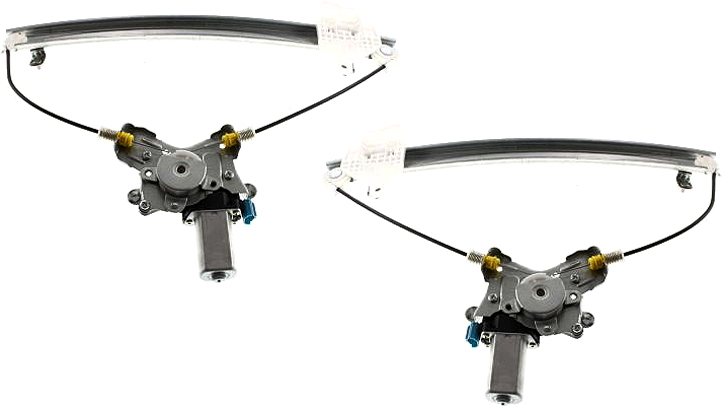 AM OPTIMA 02-06 SONATA 99-05 FRONT WINDOW REGULATOR RH AND LH Set of 2 SKU SET RBH462907 Partslink HY1351133 HY1350133 OEM 8240438011 PFM 8240338011 PFM
