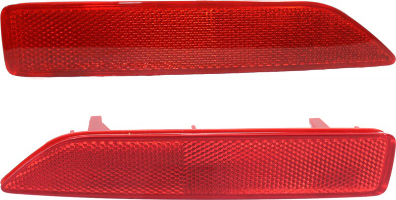 AM CR V 07-09 RDX 10-15 REAR BUMPER REFLECTOR RH AND LH CAPA SKU SET RBH731901Q Partslink HO2831102C HO2830102C OEM 33505SWAA01-33555SWAA01