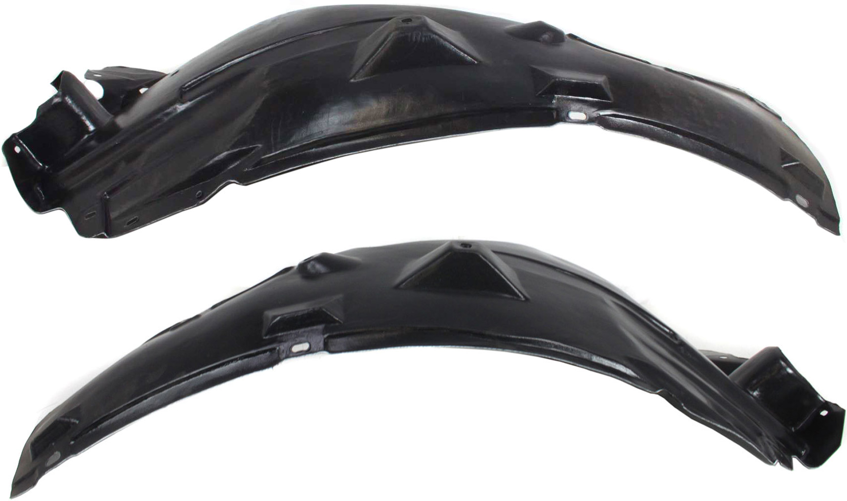 AM G35-07-08 G37-09-13 Q40-15-15 FRONT FENDER LINER RH AND LH Rear Section Sedan Base Journey X Models SKU SET RBI222101 Partslink IN1249107 IN1248126 OEM 63842JK000-63843JK30A