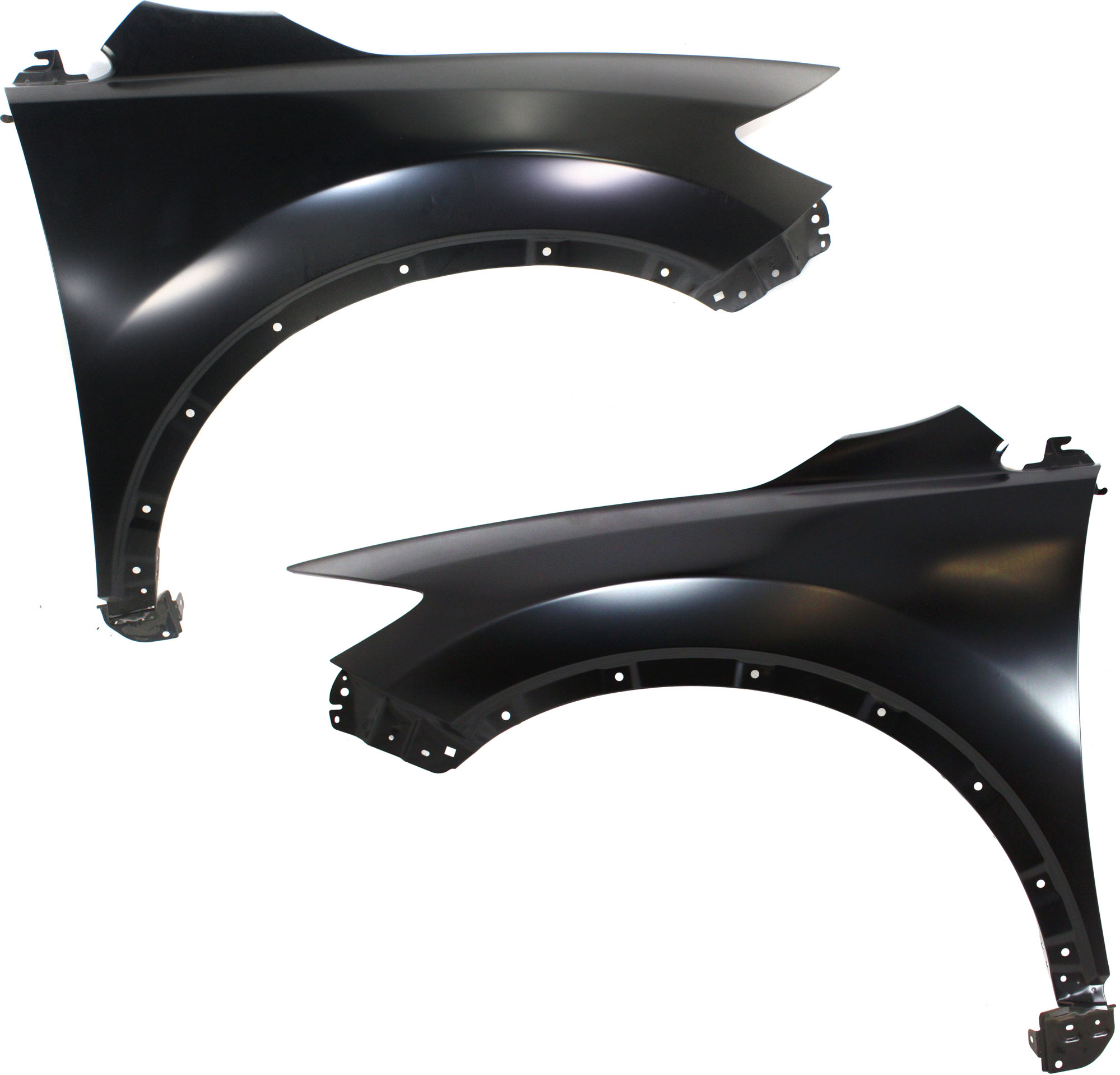 AM CX 9-07-15 FRONT FENDER RH AND LH Primed Steel SKU SET RBM220101 Partslink MA1241159 MA1240159 OEM TD1152110E TD1152210E