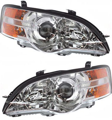 AM LEGACY OUTBACK 06-07 HEAD LAMP RH AND LH Assembly Halogen SKU SET RBS100101 Partslink SU2502123 SU2503123 OEM 84001AG43C 84001AG42C
