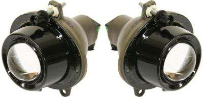 AM OUTLOOK 07-10 FRONT FOG LAMP RH AND LH Assembly SKU SET RBS107901 Partslink GM2590105 OEM 15857766