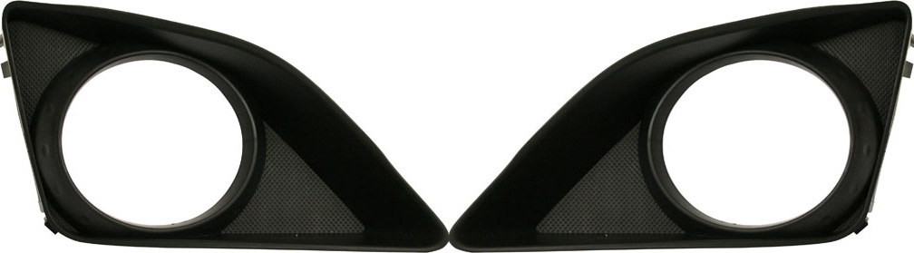 AM COROLLA 09-10 FRONT FOG LAMP MOLDING RH AND LH Primed SKU SET RBT107501 Partslink TO1039116 TO1038116 OEM 8148102100-8148202090
