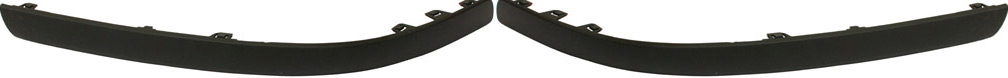 AM S6-1-4 FRONT BUMPER MOLDING RH AND LH Outer Black SKU SET RBV016101 Partslink VO1047100 VO1046100 OEM 94840113-94840105