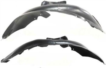 AM BEETLE 06-10 FRONT FENDER LINER RH AND LH SKU SET RBV222103 Partslink VW1248109 VW1249109 OEM 1C0809961G 1C0809962J