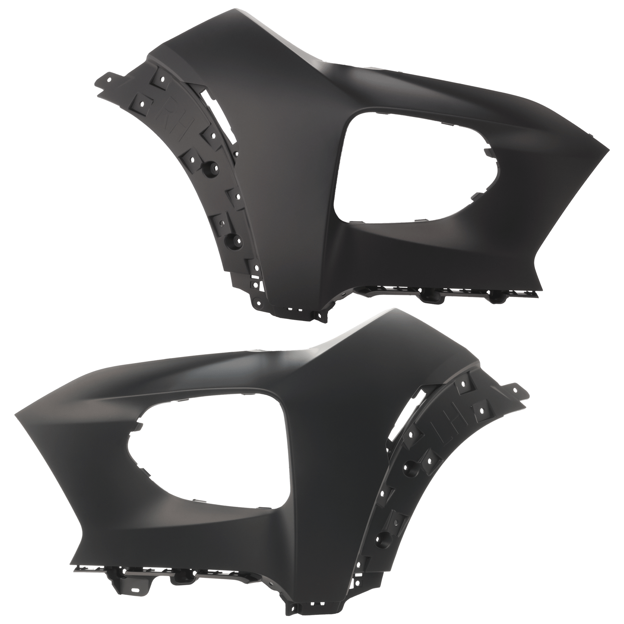 AM TRAILBLAZER 21-23 FRONT BUMPER COVER RH AND LH Upper Primed Activ L LS LT Model SKU SET RC01030093P Partslink GM1016115 GM1017115 OEM 42772012-42772013