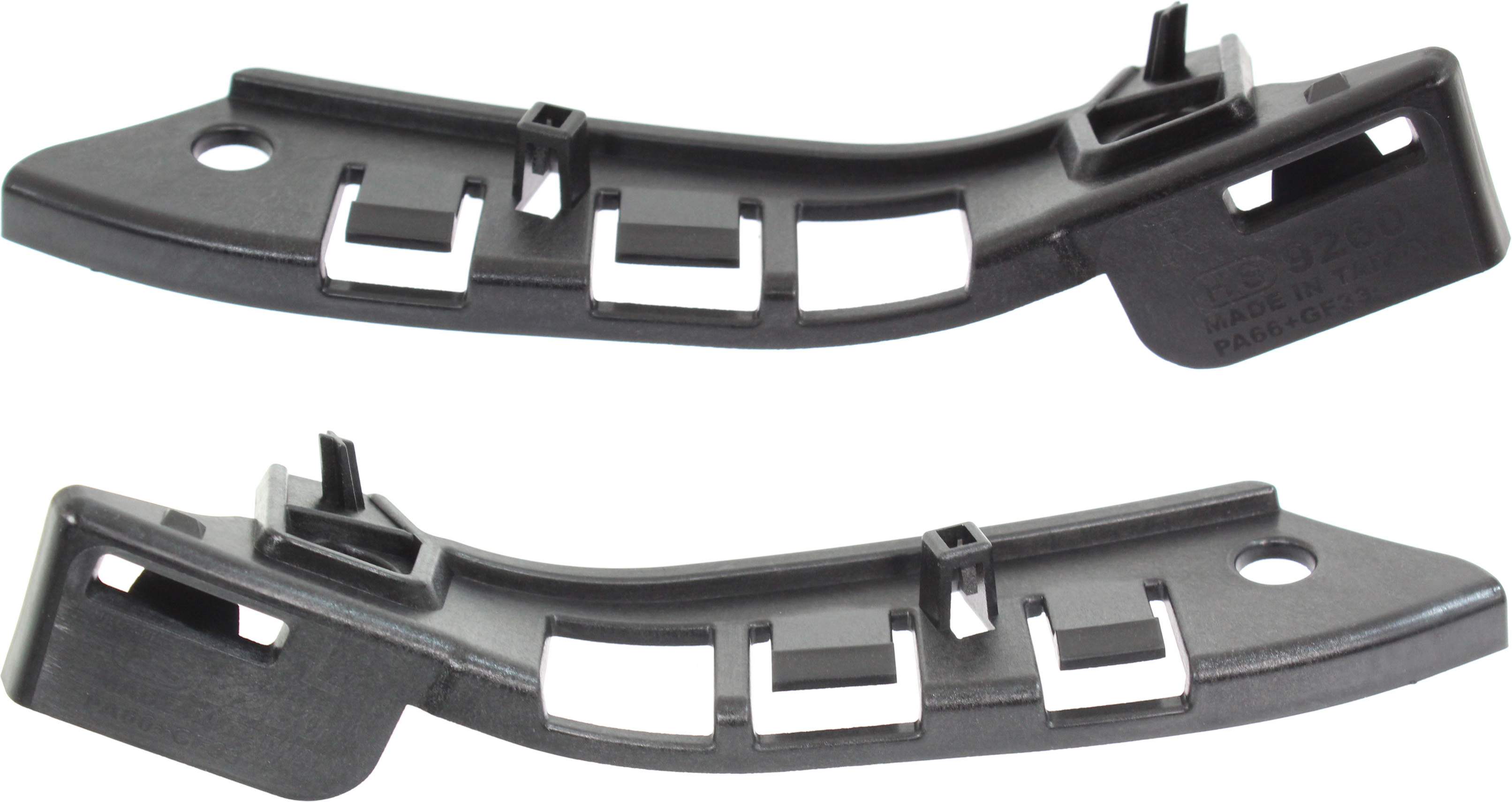AM MALIBU 08-12 FRONT BUMPER BRACKET RH AND LH Outer Cover Bracket Excludes 2008 Classic SKU SET RC01310005 Partslink GM1033121 GM1032121 OEM 25925961-25925960