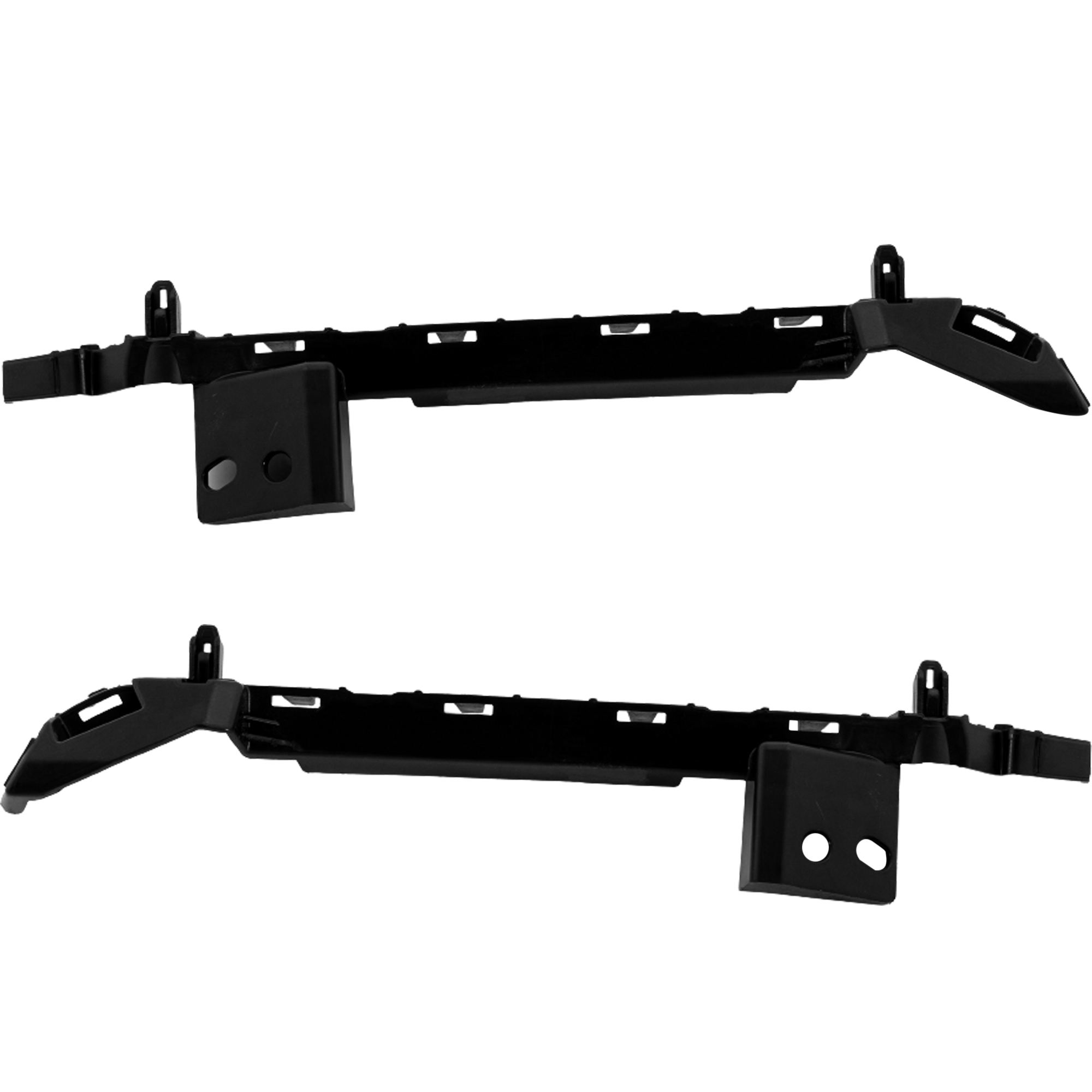 AM XT5-17-23 FRONT BUMPER BRACKET RH AND LH Plastic SKU SET RC01310067 Partslink GM1043161 GM1042161 OEM 84172893-84172892