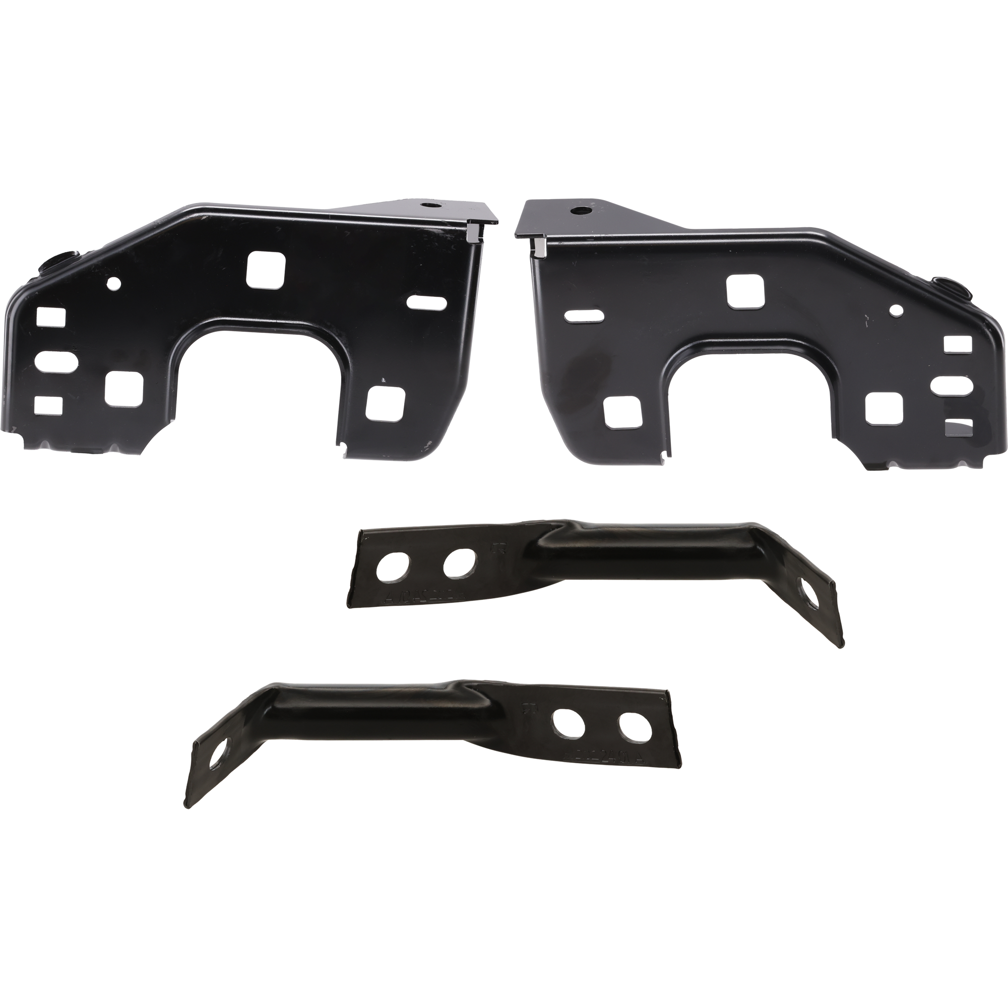 AM SILVERADO 1500 SIERRA 1500-19-23 FRONT BUMPER BRACKET RH AND LH Set of 4 SKU SET RC01310073 A Partslink GM1062135 GM1063135 GM1066213 GM1067213 OEM 23388664-23388665-23388668-233