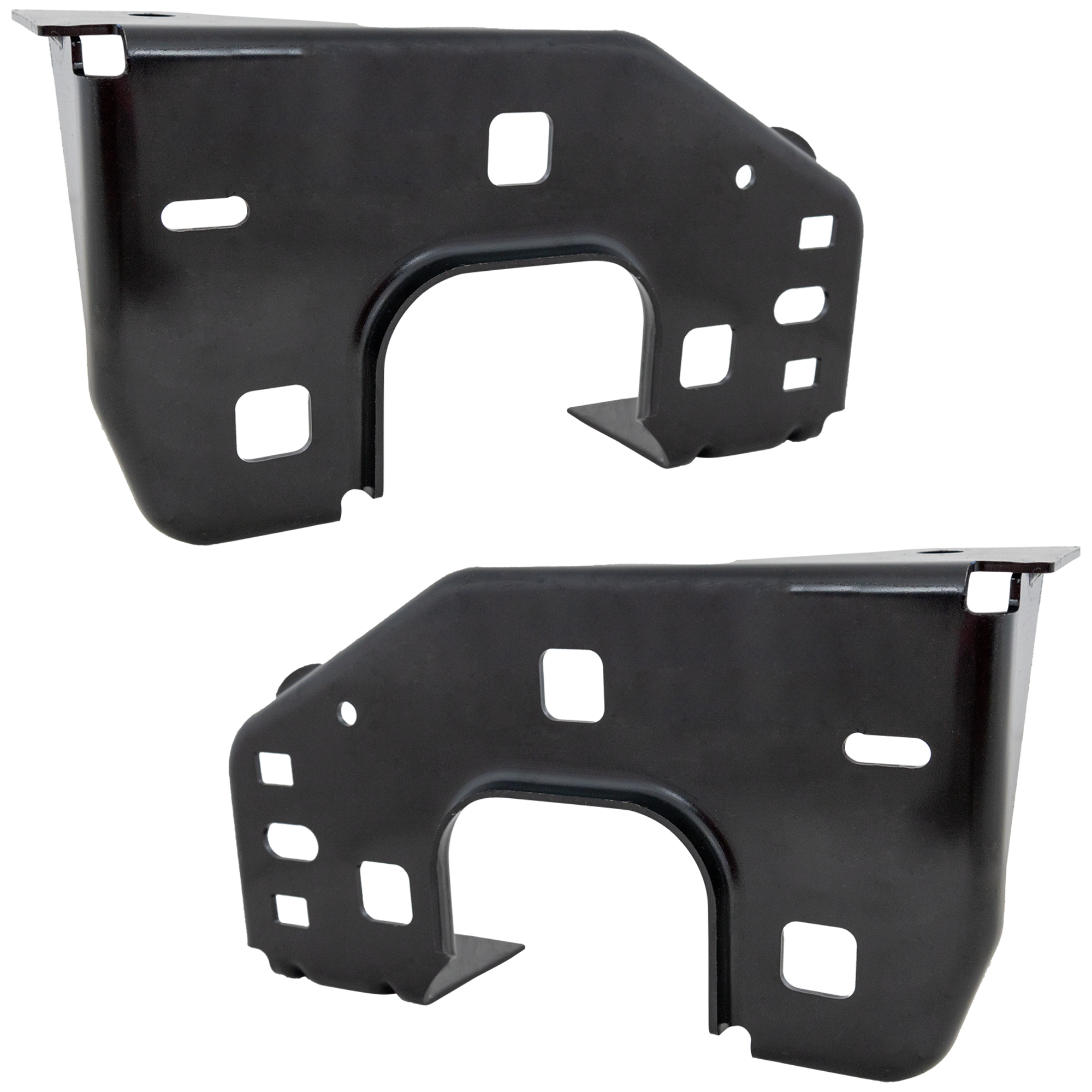AM SILVERADO SIERRA 1500-19-23 FRONT BUMPER BRACKET RH AND LH Inner Steel SKU SET RC01310073 Partslink GM1067213 GM1066213 OEM 23388669-23388668