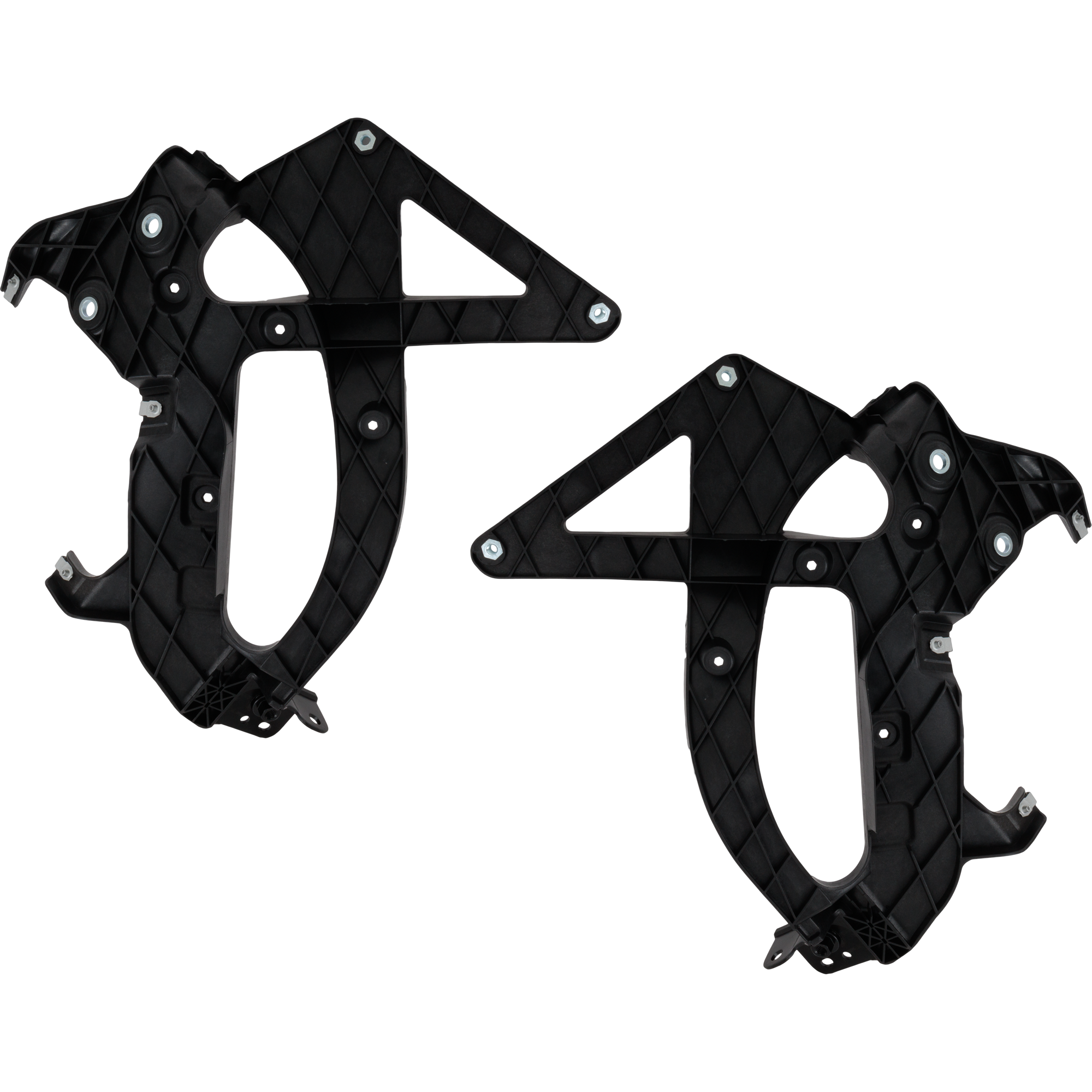 AM SILVERADO 1500-19-21 FRONT BUMPER BRACKET RH AND LH Outer Assembly All Cab Types Includes Silverado 1500 LTD SKU SET RC01310127 Partslink GM1062124 GM1063124 OEM 84219065-84219066