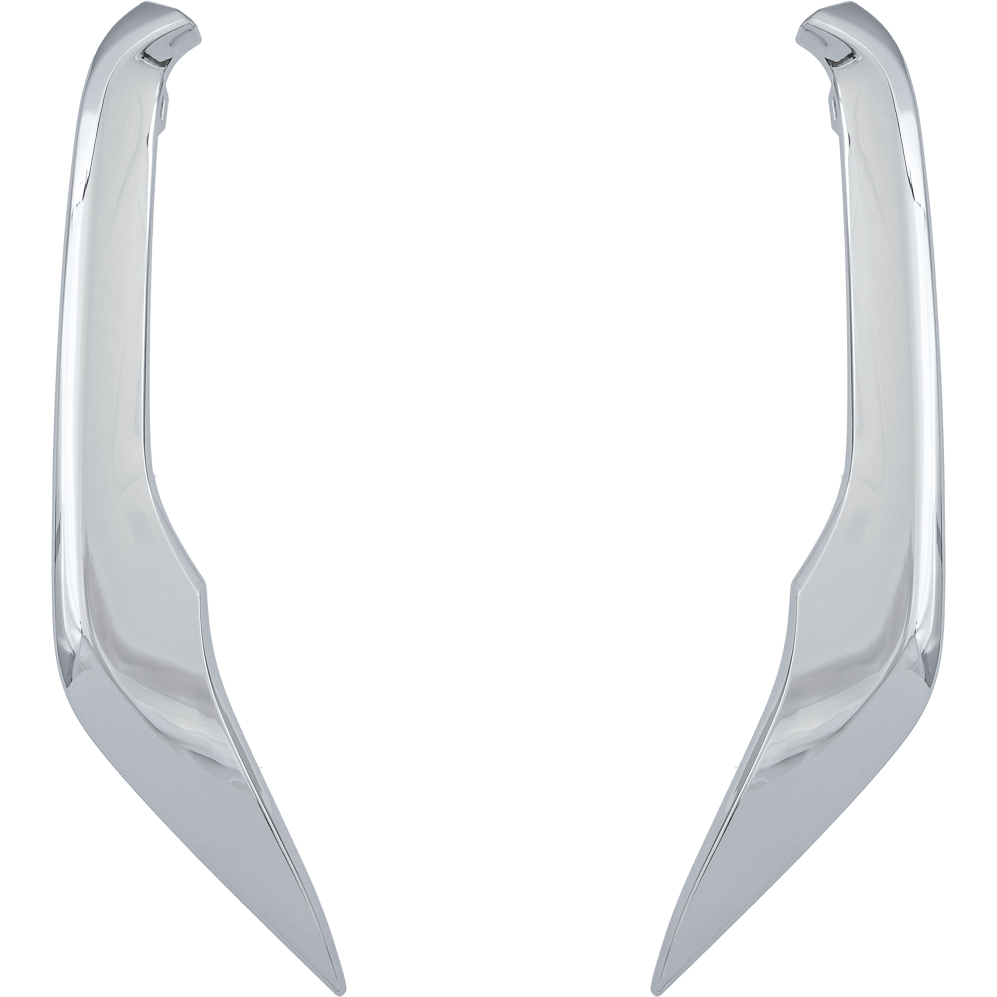AM EQUINOX 22-23 FRONT BUMPER MOLDING RH AND LH Outer Cover Premier Model Chrome SKU SET RC01590023 Partslink GM1047130 GM1046130 OEM 84896861-84896862