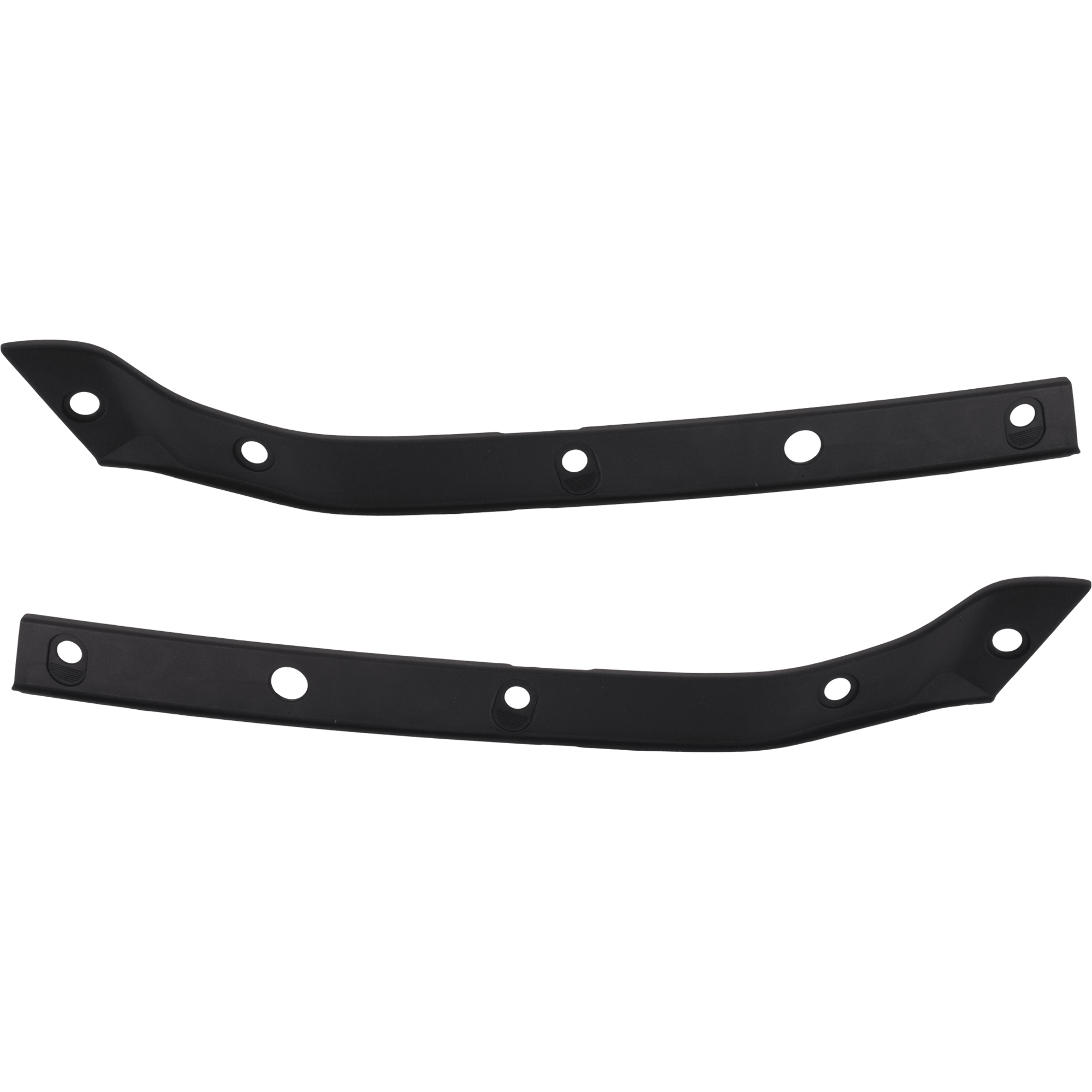 AM MALIBU 13-15 MALIBU LIMITED 16-16 FRONT BUMPER MOLDING RH AND LH Upper Cover Moulding Textured Black SKU SET RC01590033 Partslink GM1046108 GM1047108 OEM 22761932-22761933