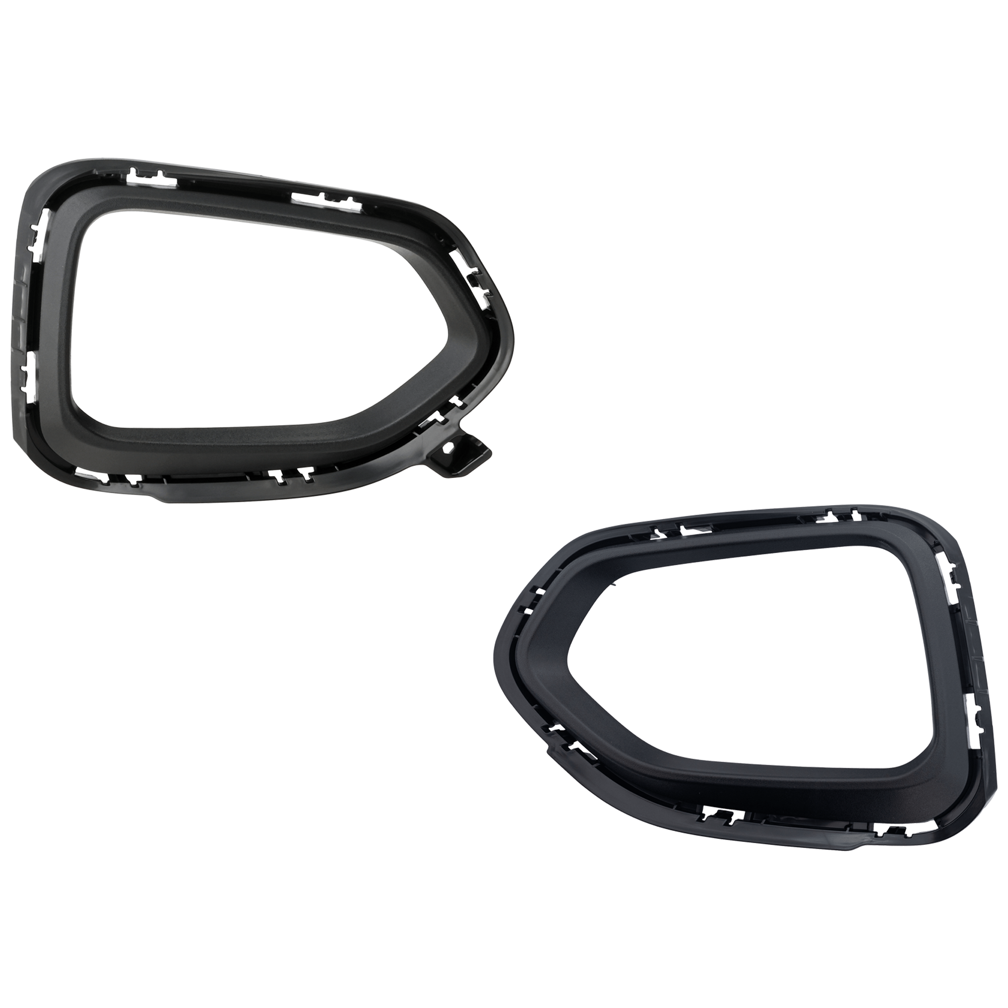 AM TRAILBLAZER 21-23 FOG LAMP MOLDING RH AND LH Textured Black L LS LT Activ Models SKU SET RC01590037 Partslink GM1046140 GM1047140 OEM 42751681-42856119-42856118-427