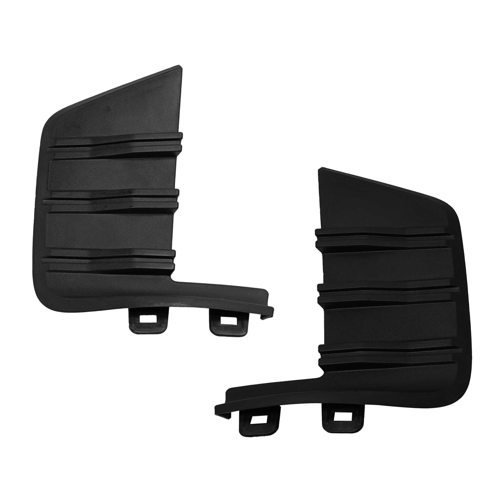 AM SILVERADO 1500-19-21 SILVERADO 1500 LTD 22-22 FRONT BUMPER MOLDING RH AND LH Outer Textured SKU SET RC01610003 Partslink GM1047121 GM1046121 OEM 84588811-84588810