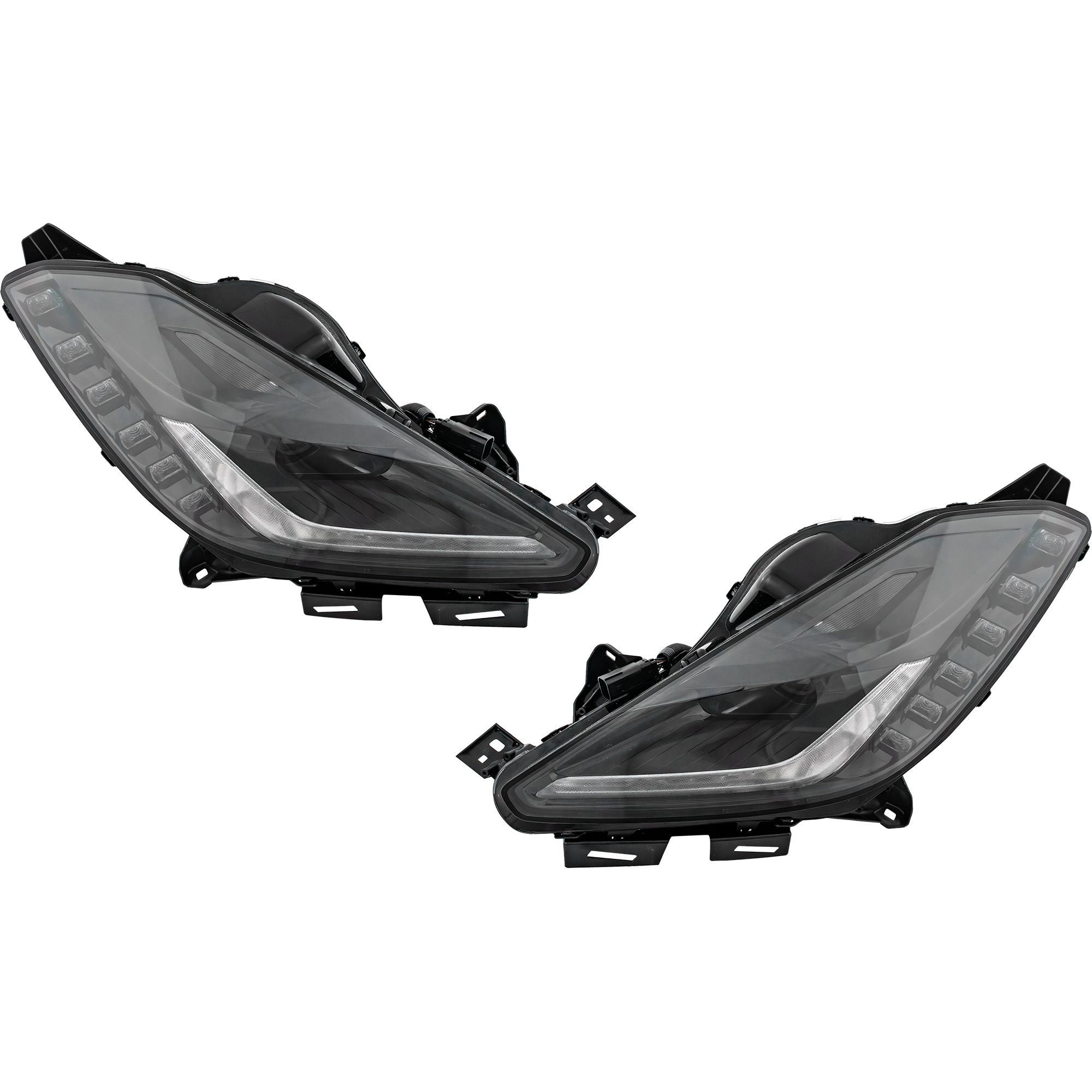 AM CORVETTE 14-19 HEAD LAMP RH AND LH Assembly HID Xenon with HID Kit Convertible Coupe SKU SET RC10010115 Partslink GM2503403 GM2502403 OEM 84750166-84750165