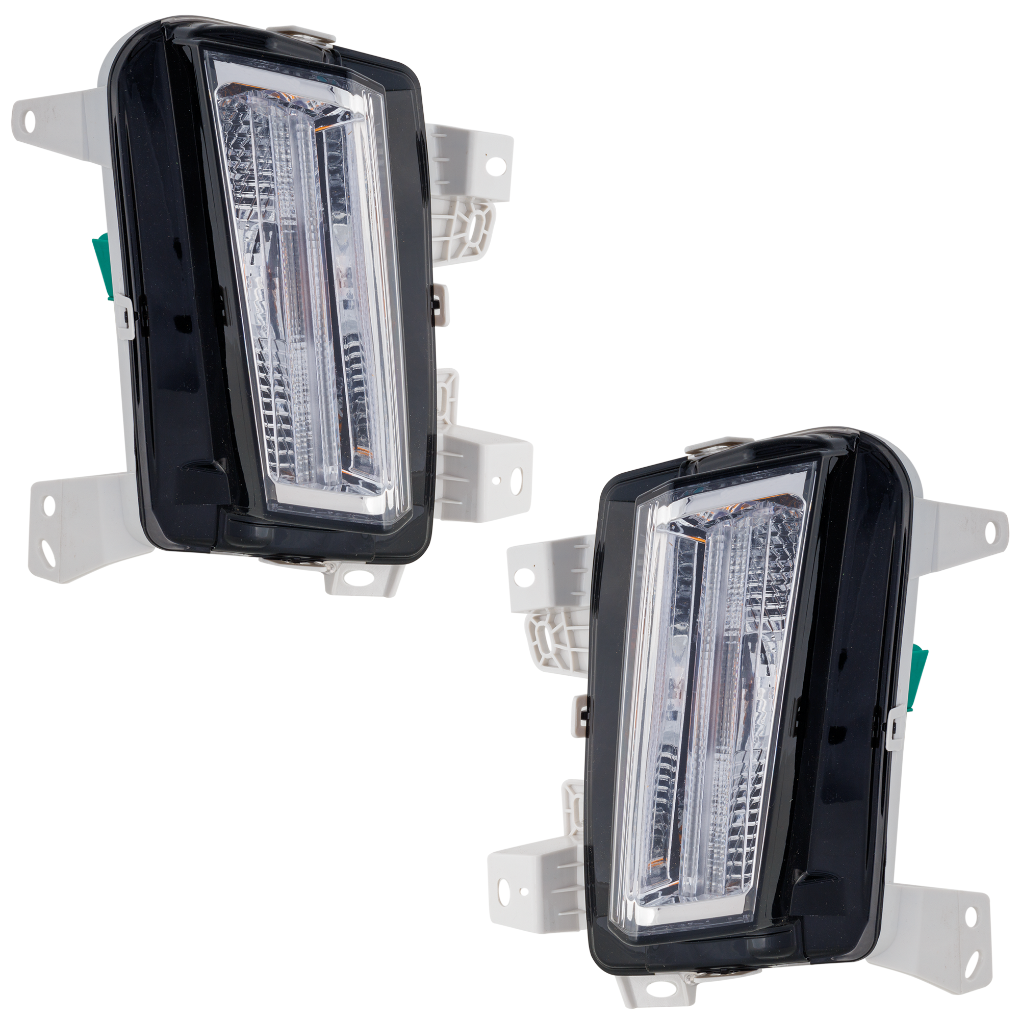 AM XT5-17-19 SIGNAL LAMP RH AND LH Assembly Halogen CAPA SKU SET RC10690003Q Partslink GM2531136C GM2530136C OEM 84496126-84496127