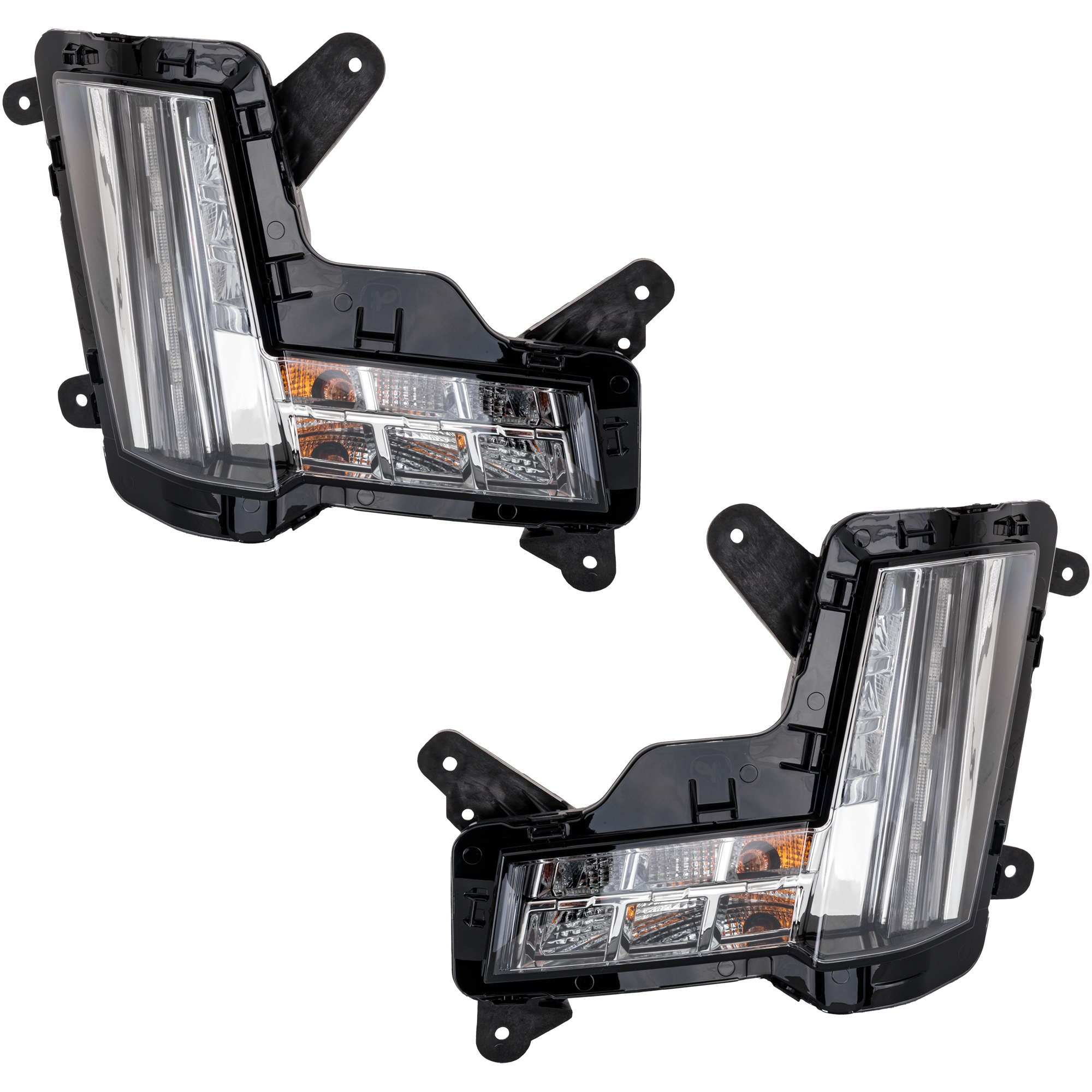 AM ESCALADE ESCALADE ESV 15-20 SIGNAL LAMP RH AND LH Assembly LED w Crash Imminent Braking w LED Module CAPA SKU SET RC10690021AQ Partslink GM2530139C GM2531139C OEM 84575577-84575578