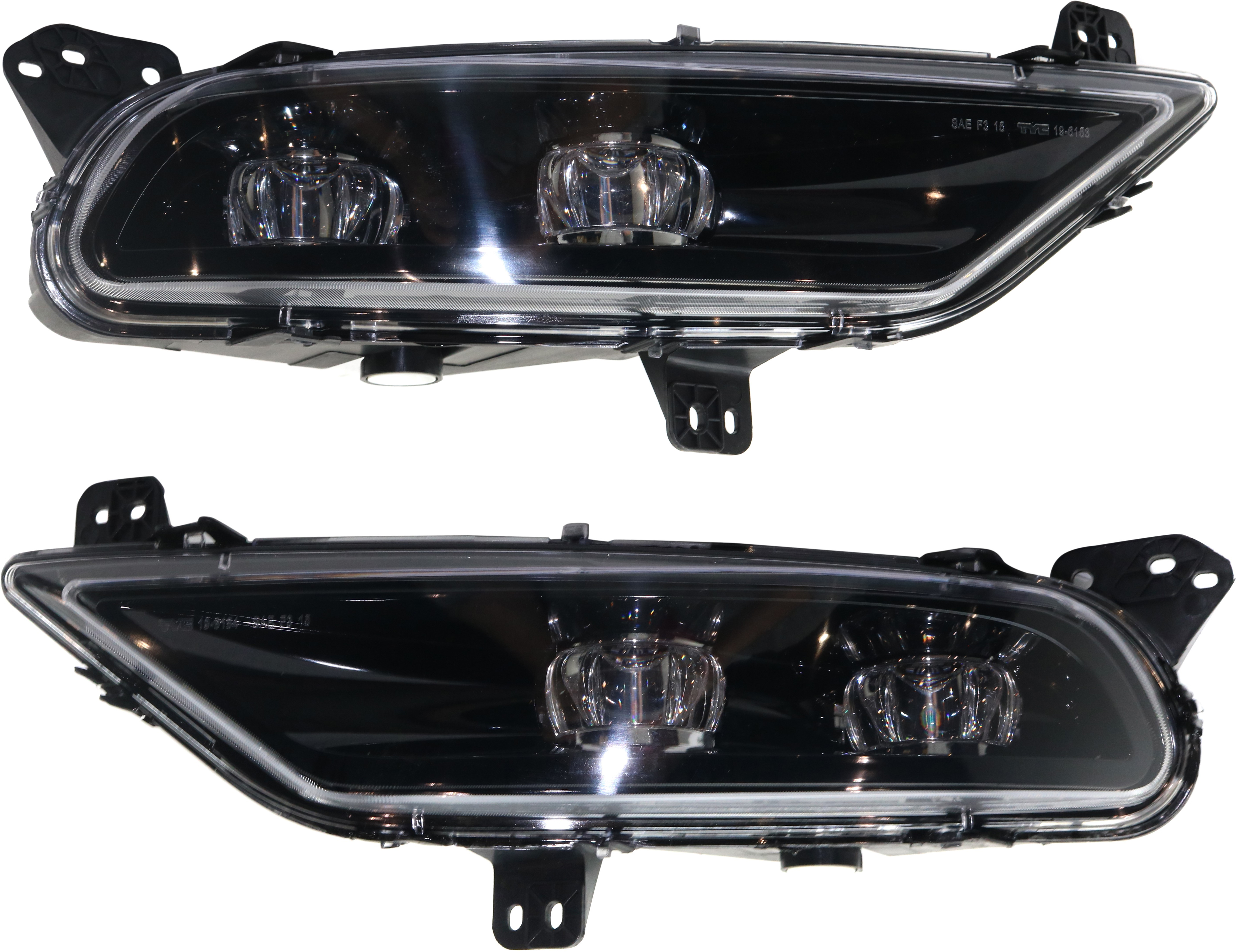 AM CHRYSLER 300-11-23 FRONT FOG LAMP RH and LH Assembly LED SKU SET RC10750007 Partslink CH2592154 CH2593154 OEM 68294009AA 68294008AA