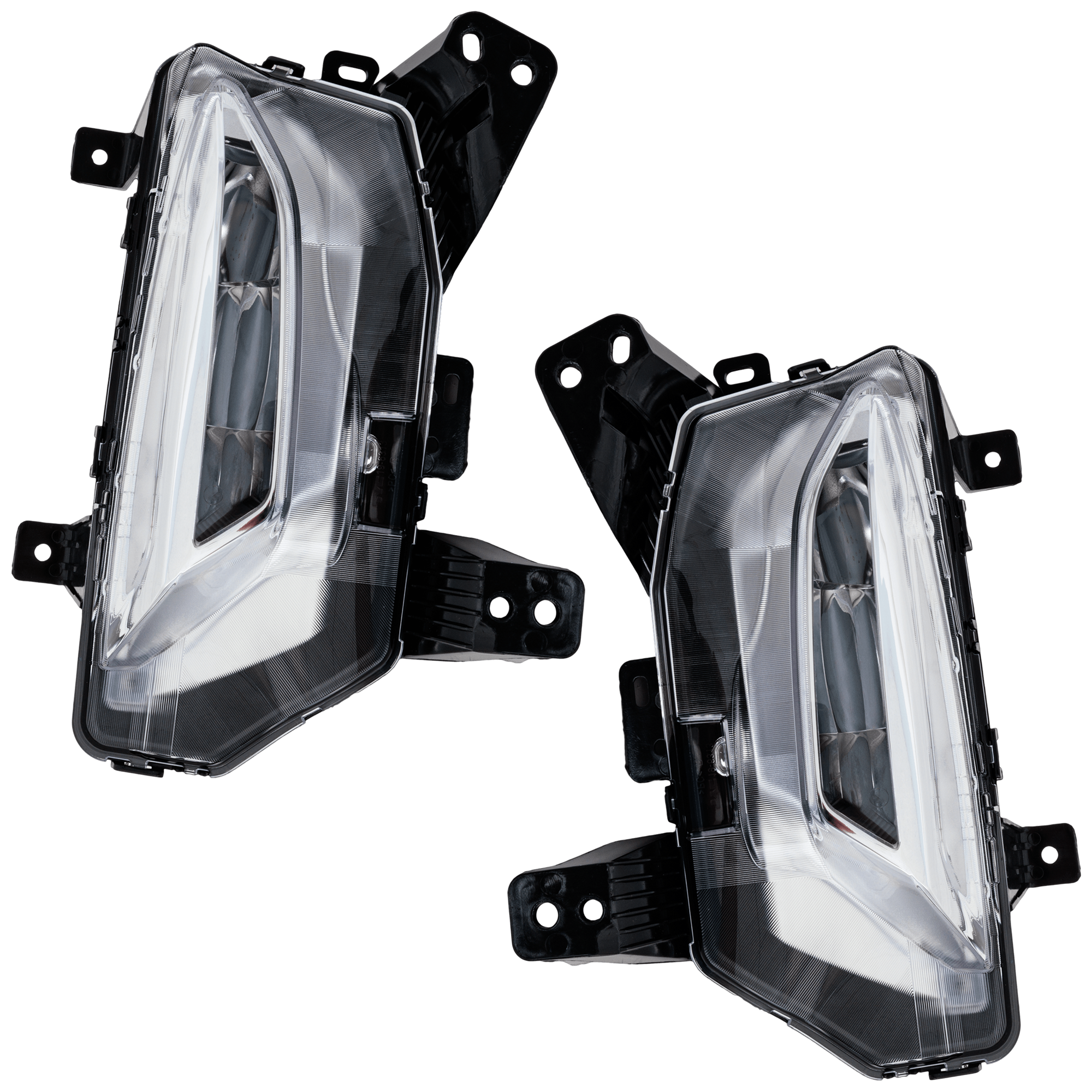 AM EQUINOX 22-24 FOG LAMP RH AND LH Assembly LED CAPA SKU SET RC10750051AQ Partslink GM2592336C GM2593336C OEM 85107677-85107678
