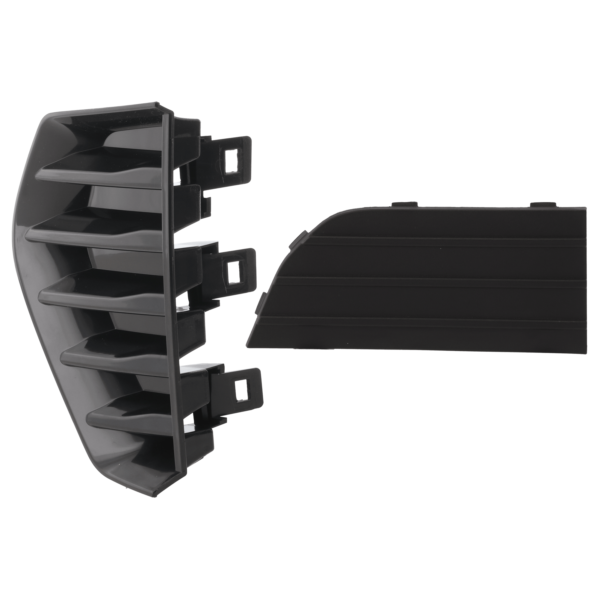 AM XT4-19-23 FOG LAMP COVER RH AND LH Black SKU SET RC10770021 Partslink GM1038293 GM1039293 OEM 84155438-84155439