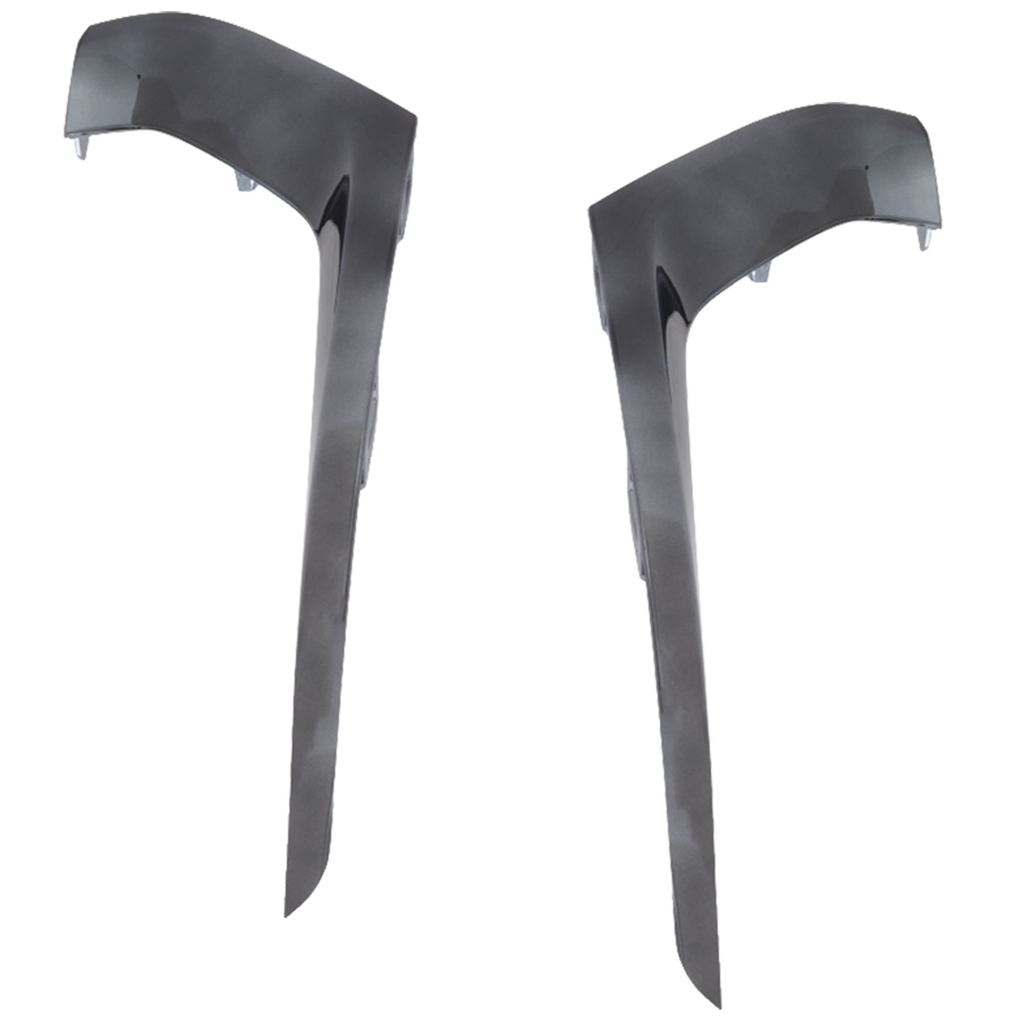 AM TRAVERSE 20-21 FRONT FOG LAMP MOLDING RH AND LH Black w Chrome Trim Exc. L LS Models SKU SET RC10810007 Partslink GM1039214 GM1038214 OEM 84294630-84294635