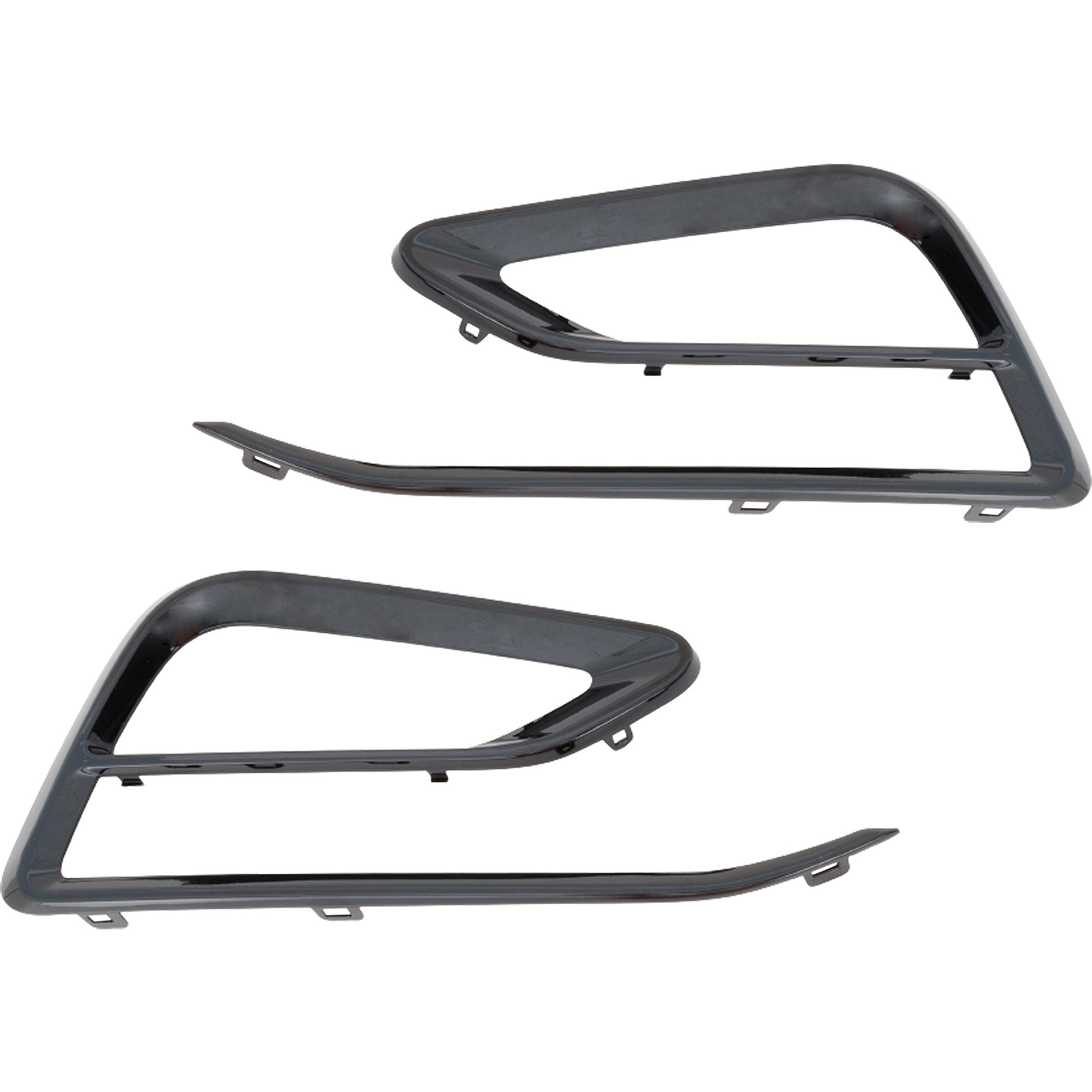 AM CRUZE 16-18 FRONT FOG LAMP MOLDING RH AND LH Black w RS Package w Redline Package LT Model 17-18 Hatchback 16-18 Sedan USA Built Vehicle SKU SET RC10810025 Partslink GM1039288 GM1038288 OEM 8-414-537-984-145-370