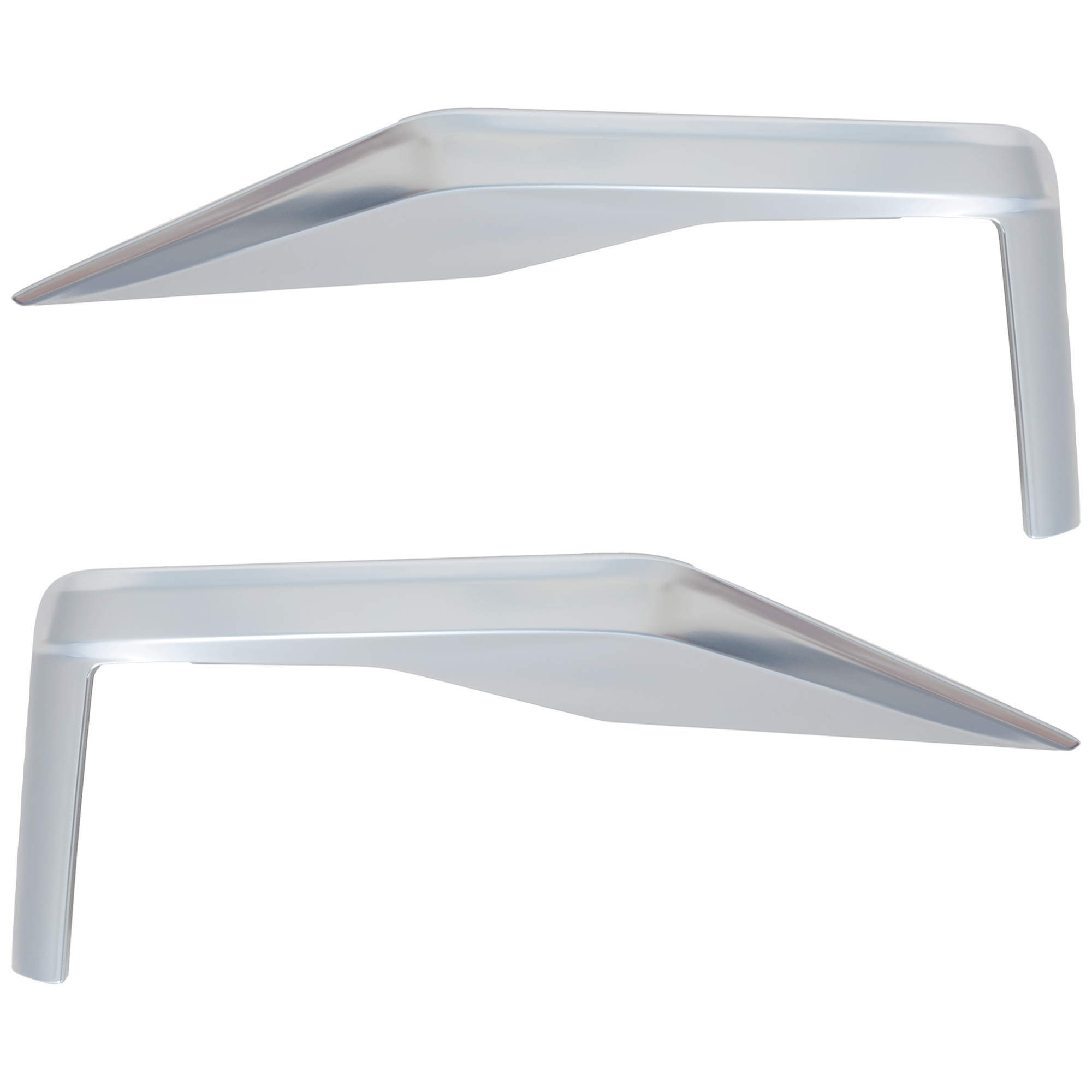 AM ESCALADE 21-21 FOG LAMP MOLDING RH AND LH Silver Luxury Premium Luxury Premium Luxury Platinum Models SKU SET RC10810039 Partslink GM1038296 GM1039296 OEM 84648824-84648825