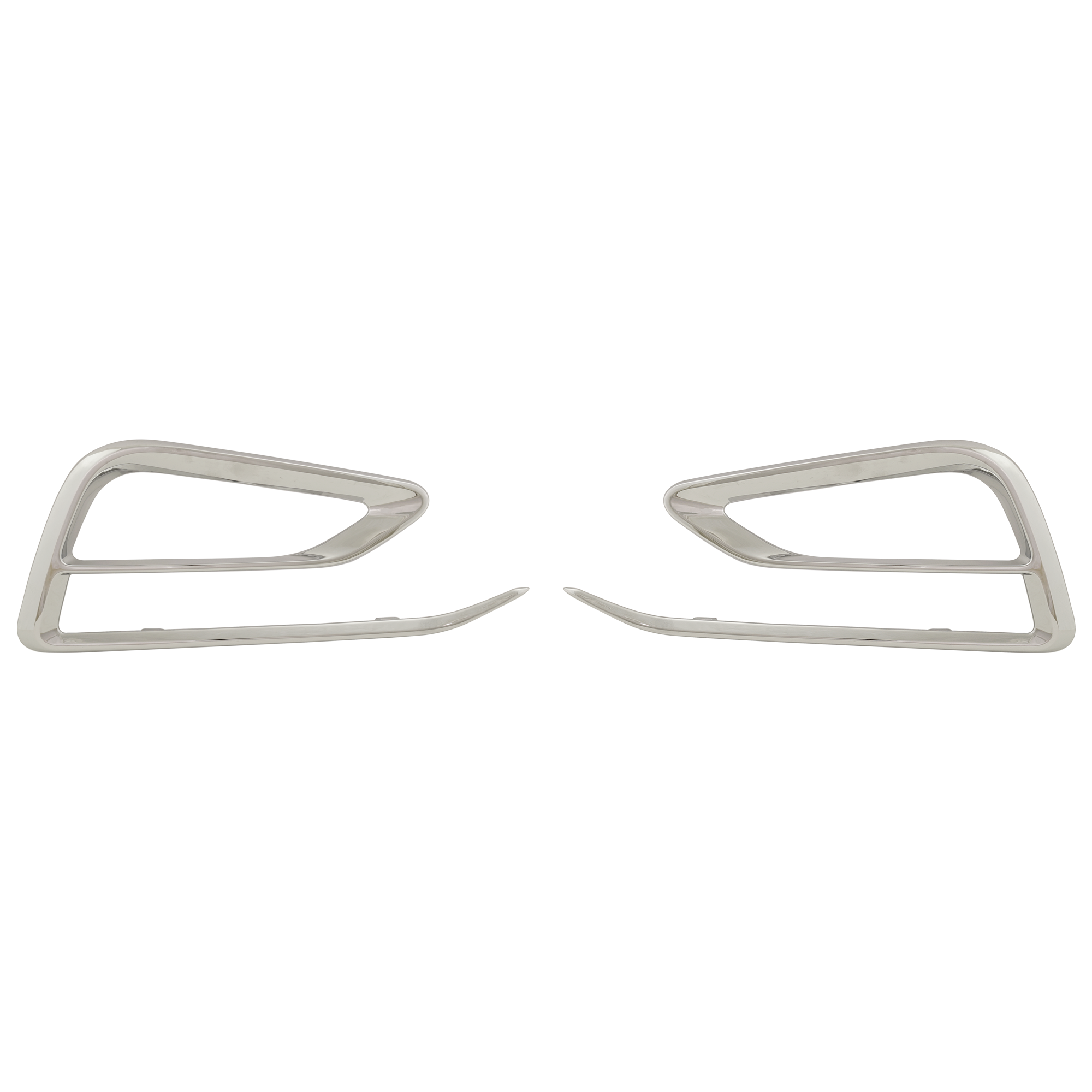 AM CRUZE 16-18 FRONT FOG LAMP MOLDING RH AND LH Chrome w RS Package LT Premier Models SKU SET RC10820003 Partslink GM1039216 GM1038216 OEM 23448635-23448634