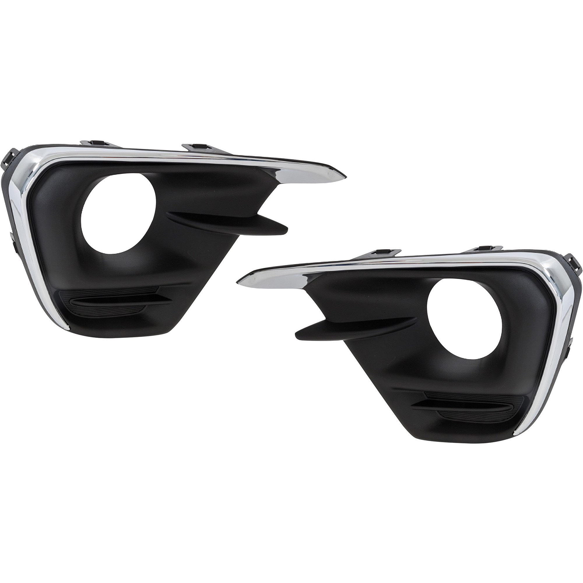 AM SPARK 16-18 FRONT FOG LAMP MOLDING RH AND LH Black LT LS Models SKU SET RC10820017 Partslink GM1039240 GM1038240 OEM 95286425-95286424