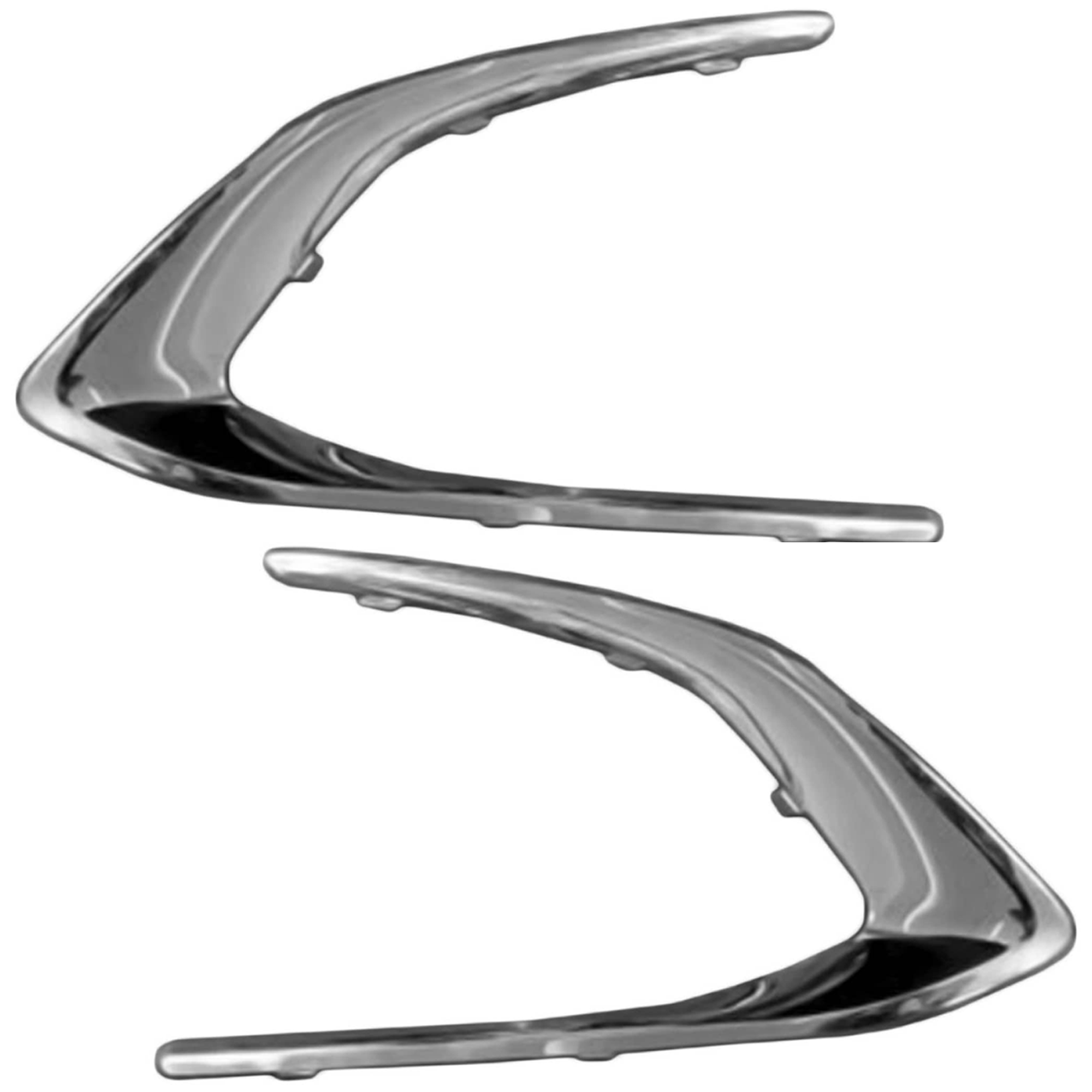 AM CRUZE 19-19 FRONT FOG LAMP MOLDING RH AND LH Chrome Bezel w o RS Package Premier Models SKU SET RC10820019
